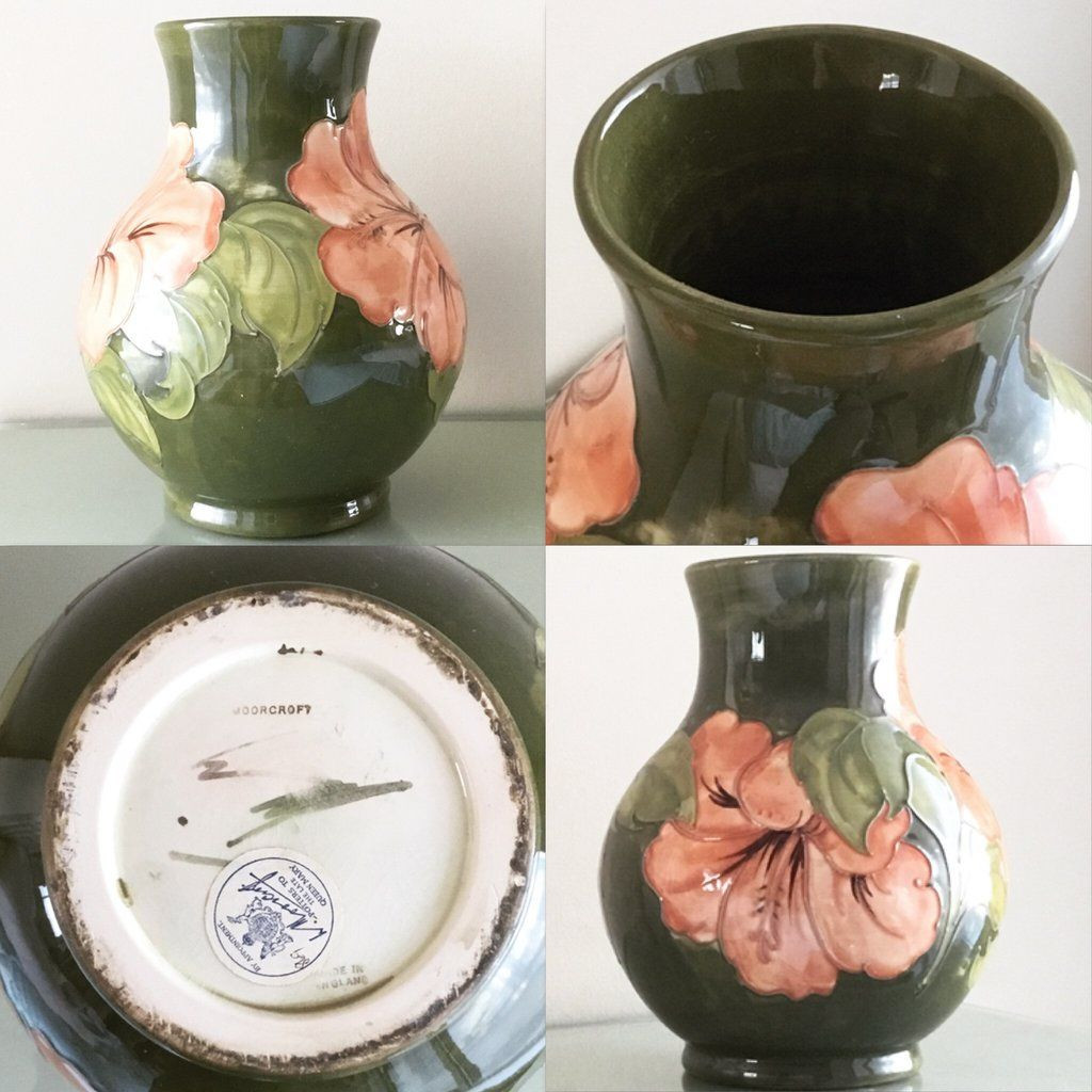 17 Stylish Florian Ware Vase 2024 free download florian ware vase of buy english walter moorcroft pottery vintage hibiscus flower vase at regarding buy english walter moorcroft pottery vintage hibiscus flower vase at jewelry bubble for on