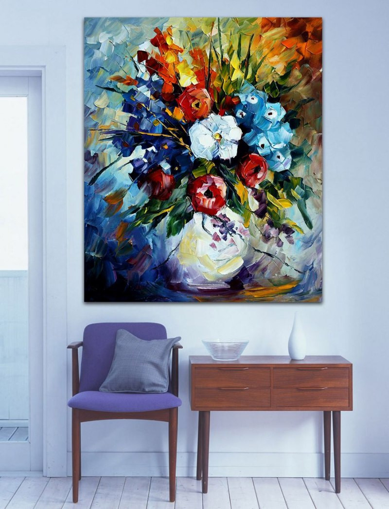 11 Stunning Flower Vase Canvas Painting 2024 free download flower vase canvas painting of 100 hand painted colorful flowers bouquet in vase oil painting on within 100 hand painted colorful flowers bouquet in vase oil painting on canvas wall art for 