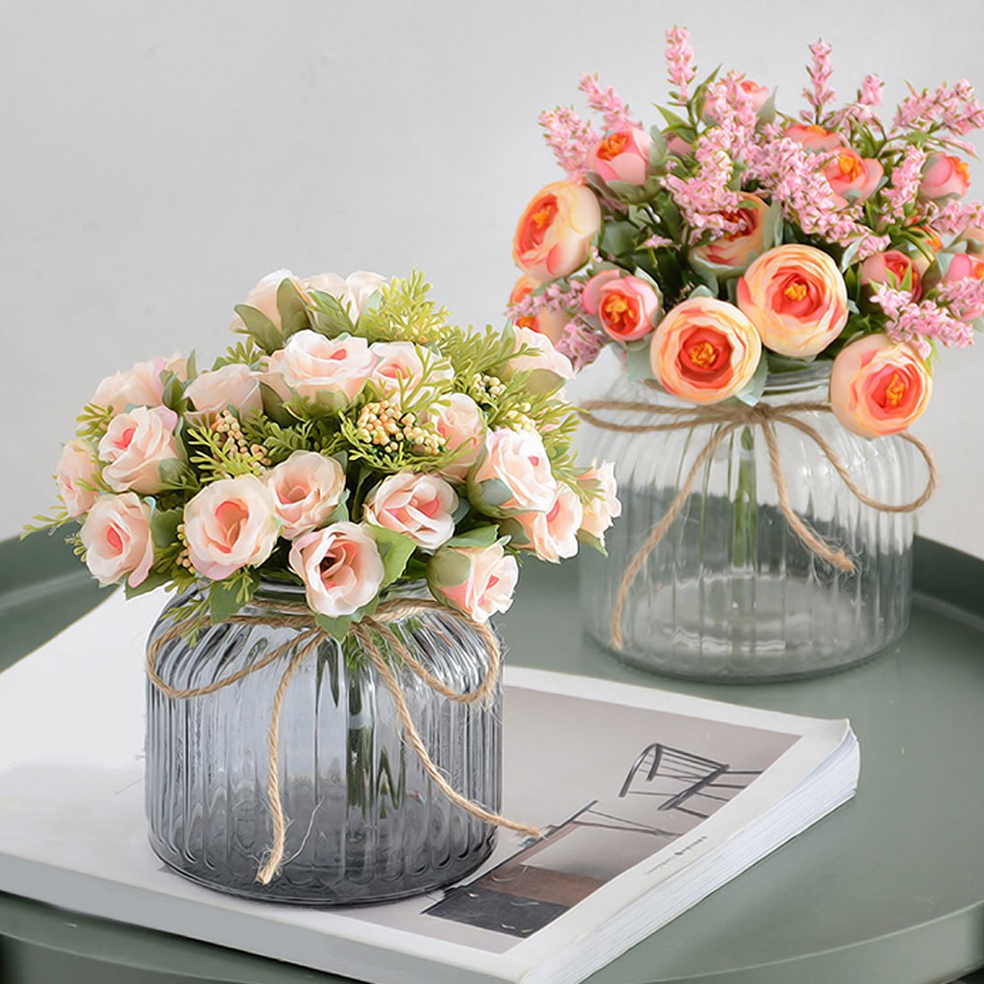 22 Great Flower Vase with Artificial Flowers Online Shopping 2024 free download flower vase with artificial flowers online shopping of small bud silk roses simulation flowers artificial flowers 13 heads for total width20cm 1cm0 4 inch