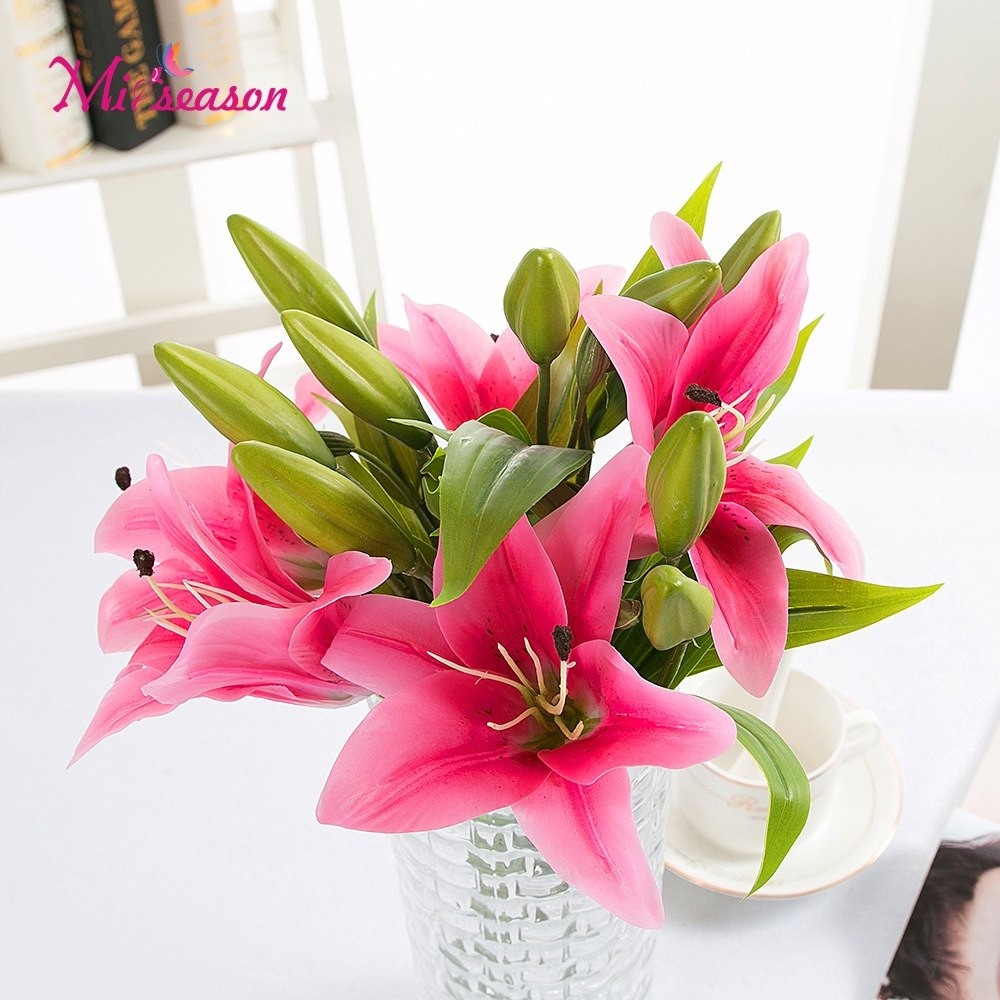 14 attractive Flowers with Vase Free Delivery 2024 free download flowers with vase free delivery of free shipping 10pcs lot pvc perfume lily real touch fresh style desk with free shipping 10pcs lot pvc perfume lily real touch fresh style desk ornaments ar