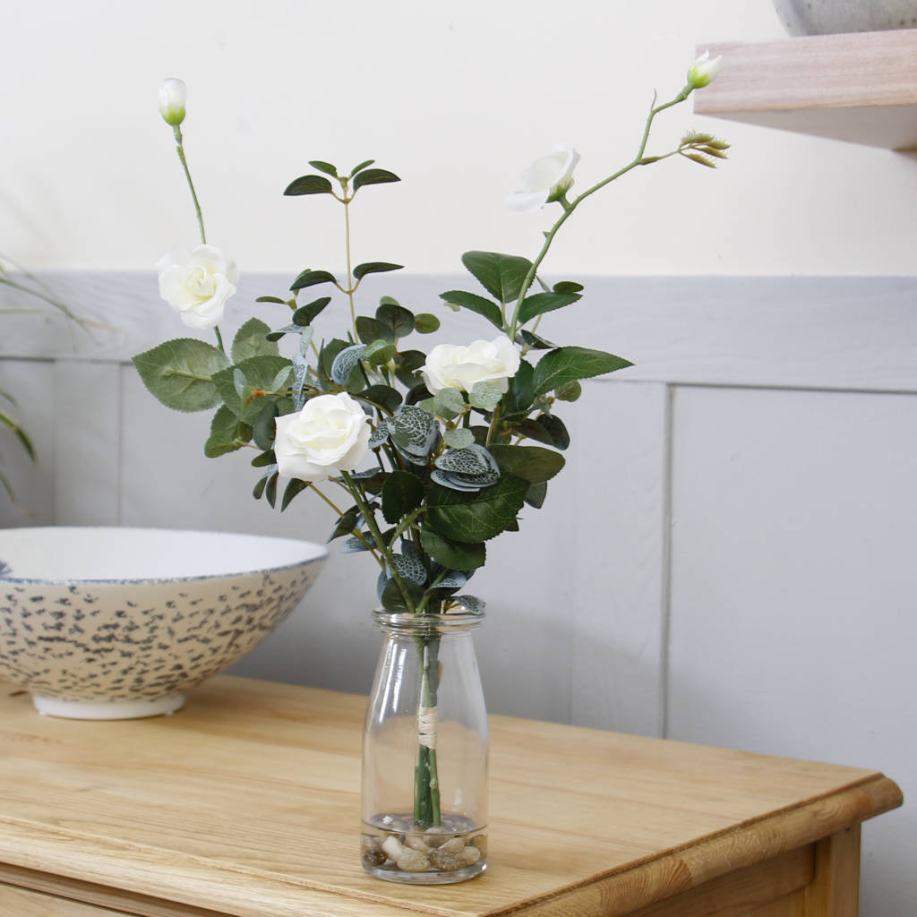 14 attractive Flowers with Vase Free Delivery 2024 free download flowers with vase free delivery of summer days white rose dried flower display vase by dibor regarding summer days white rose dried flower display vase