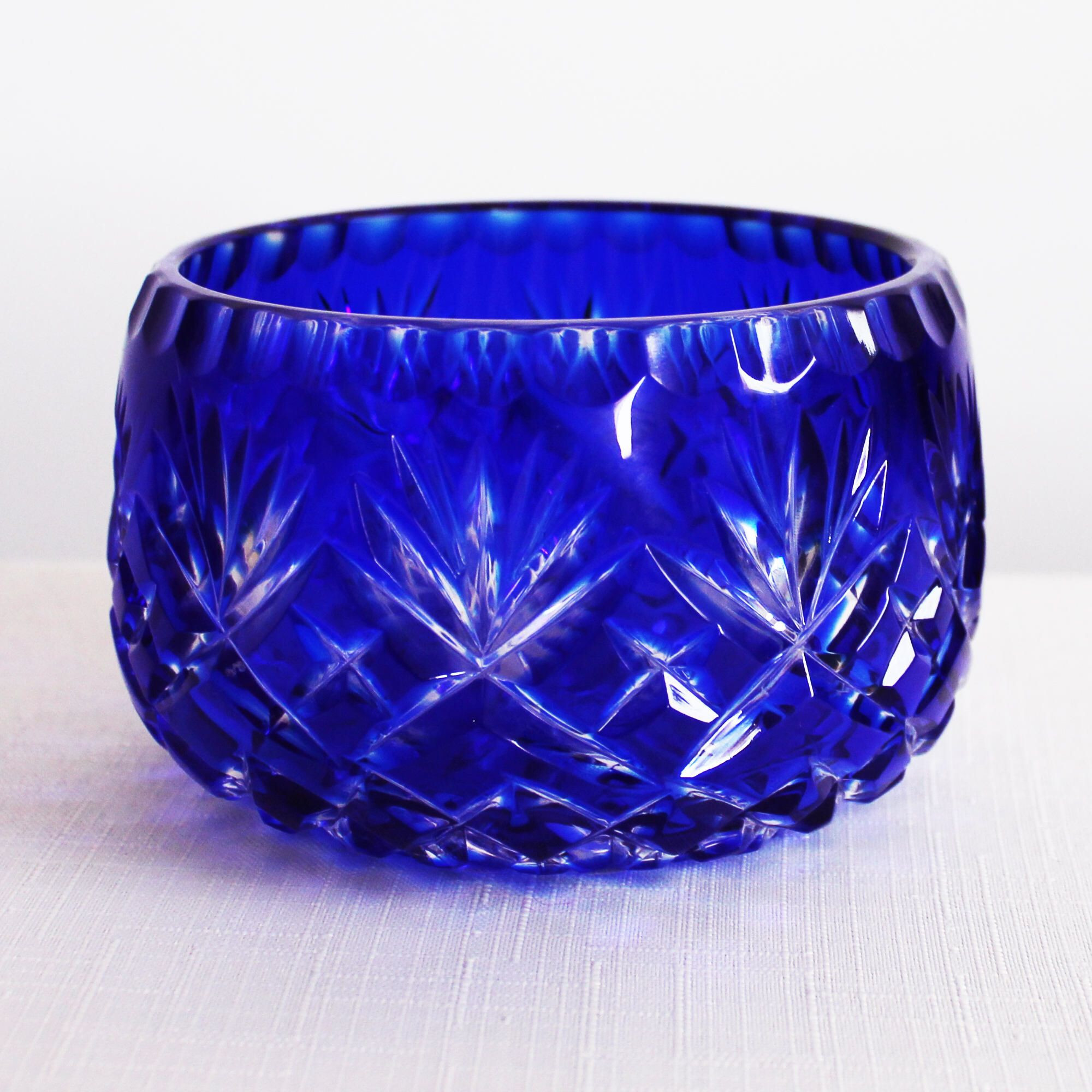 23 Lovely Footed Crystal Vase 2024 free download footed crystal vase of vintage crystal azure blue bowl cut to clear crystal vase handmade within vintage crystal azure blue bowl cut to clear crystal vase handmade diamond heavy cut crystal 