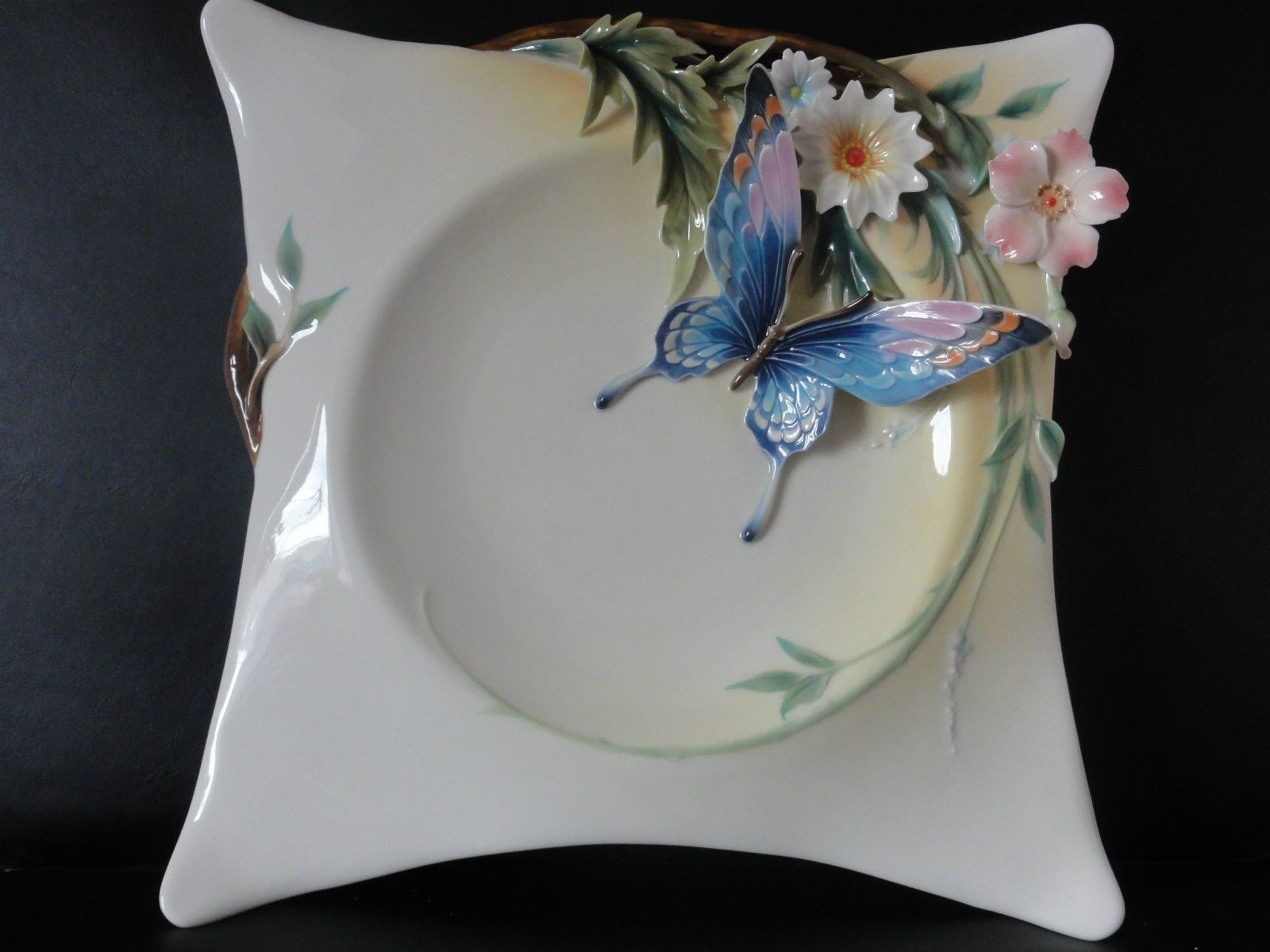 14 Best Franz Porcelain butterfly Vase 2024 free download franz porcelain butterfly vase of franz porcelain large limited edition butterfly tray fz01488 bnib in franz porcelain large limited edition butterfly tray fz01488 bnib