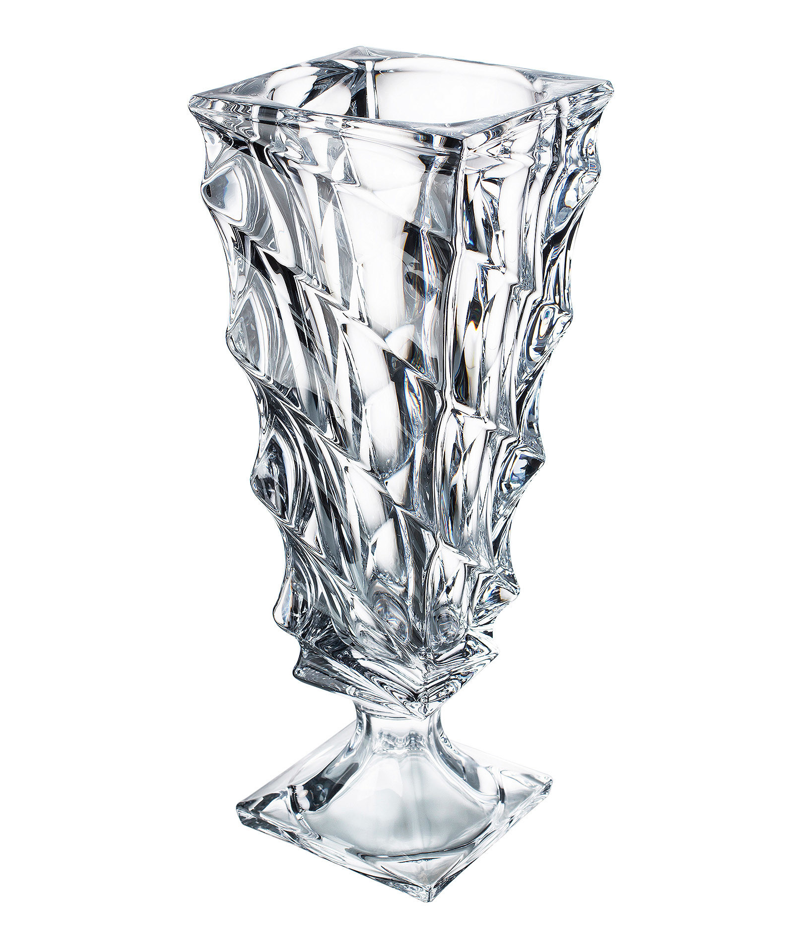 ftd cross vase of casablanca crystalite bohemia in casablanca ftd vase 39 cm