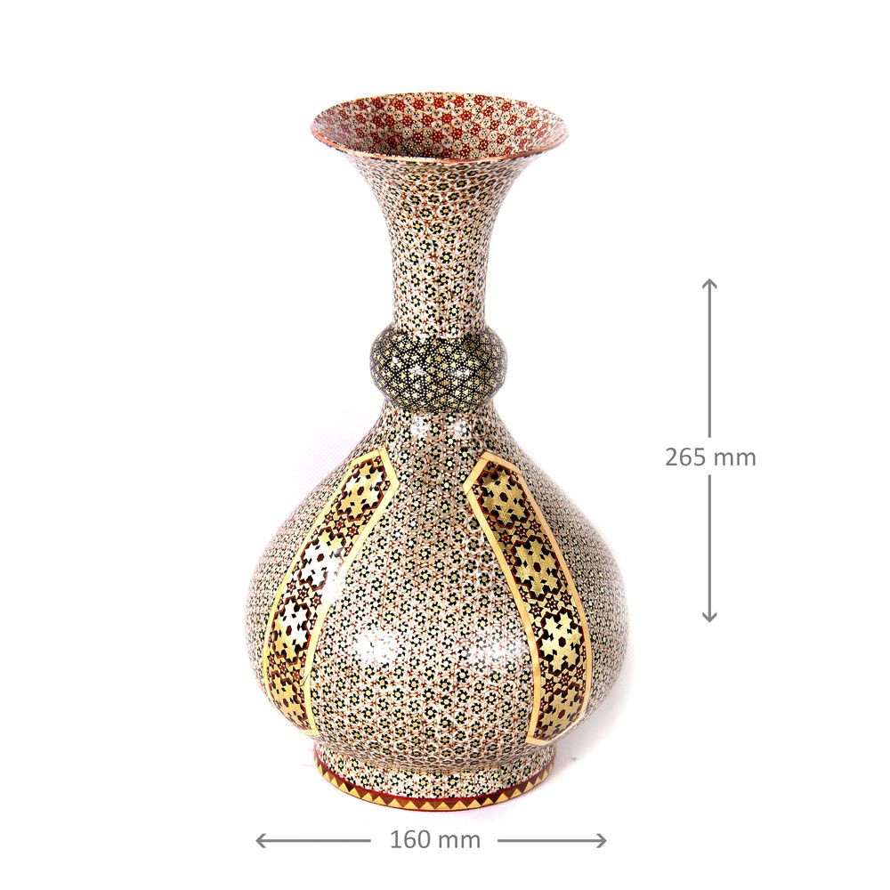 funky glass vases of a luxury handmade khatam vase with an eye catching design made by pertaining to a luxury handmade khatam vase with an eye catching design made by persian