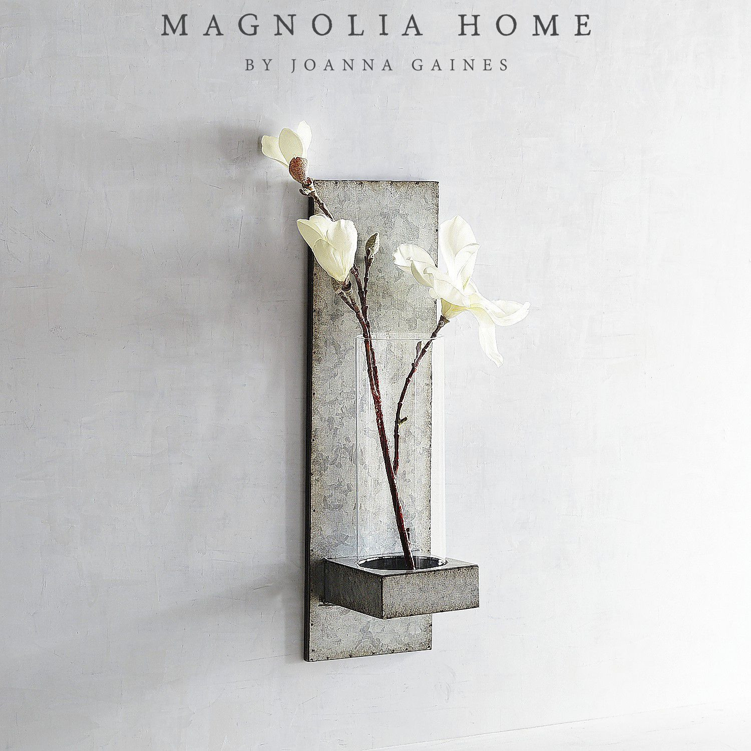 20 Trendy Galvanized Sheet Metal Vase 2024 free download galvanized sheet metal vase of magnolia home galvanized hanging vase sconce magnolia and products for this galvanized sconce from the magnolia home collection joanna gaines is crafted by han