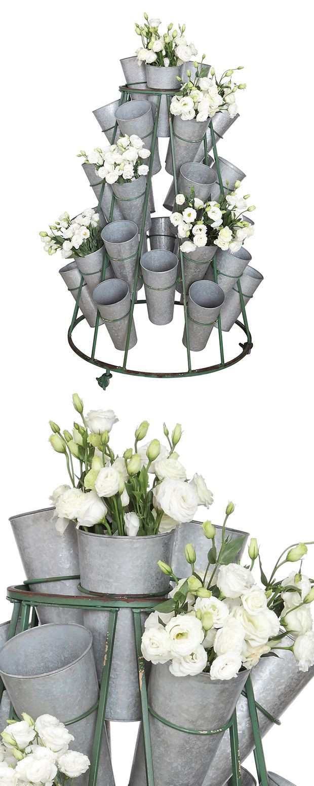 15 Stylish Galvanized Tin Wall Vase 2024 free download galvanized tin wall vase of 14 best galvinized images on pinterest centrepiece ideas dacor with when filled with fresh cut blooms tiers of galvanized tin buckets create a stunning display of