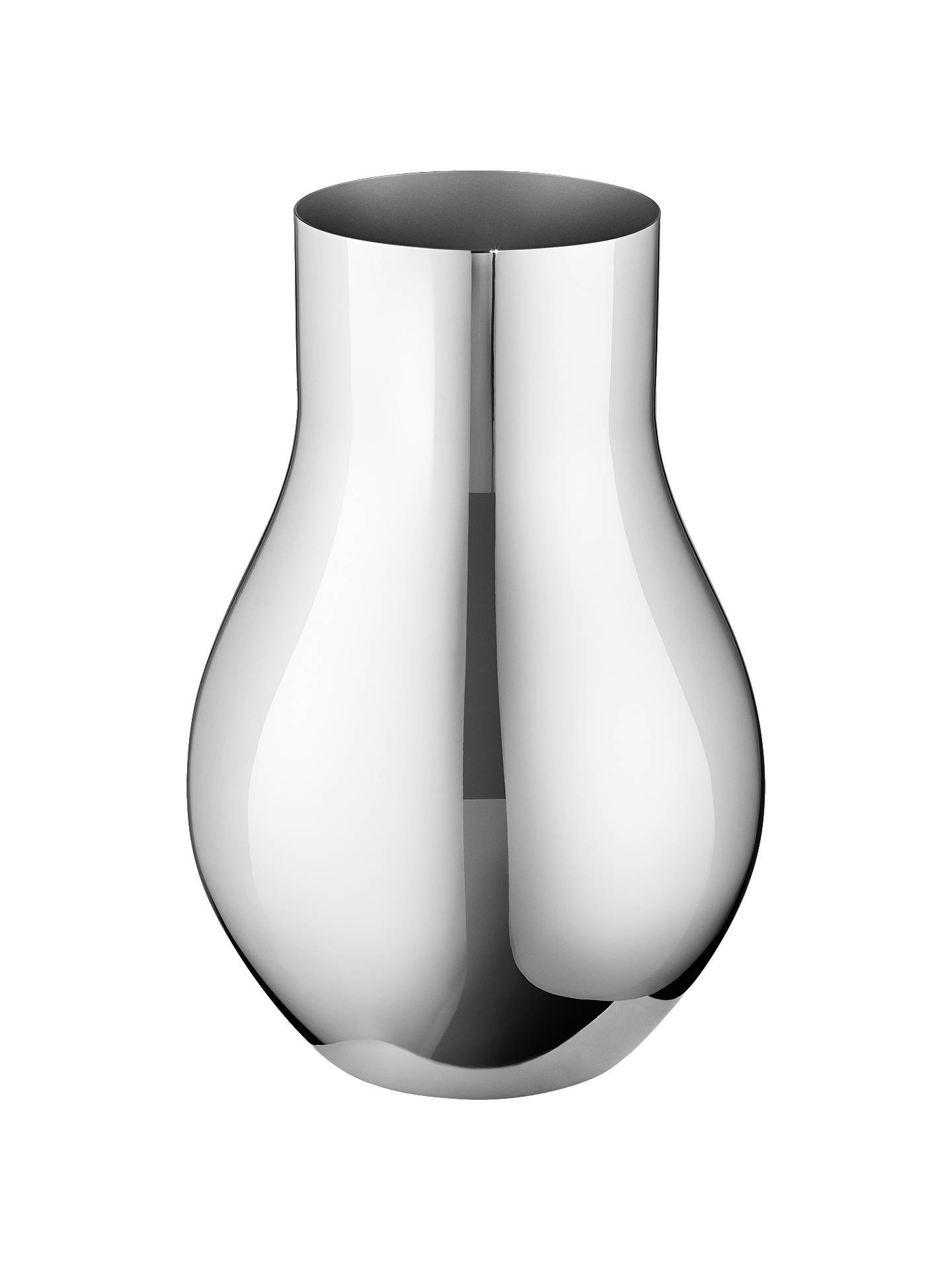 georg jensen cafu vase of georg jensen cafu vase stainless steel 21 6cm at john lewis partners for buygeorg jensen cafu vase stainless steel 21 6cm online at johnlewis com