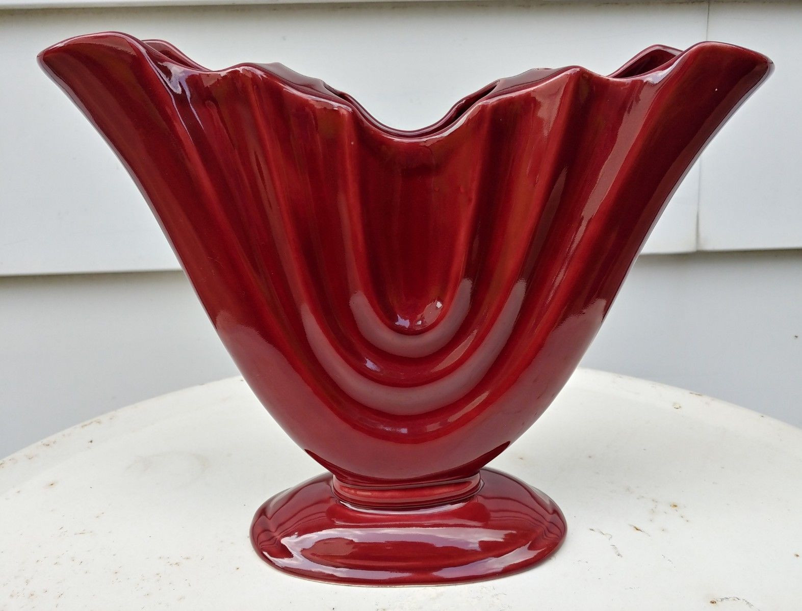 25 Trendy Gladiolus Vase for Sale 2022 free download gladiolus vase for sale of vintage red camark mid century deco fan shaped gladiolus vase with intended for 1 of 9 see more