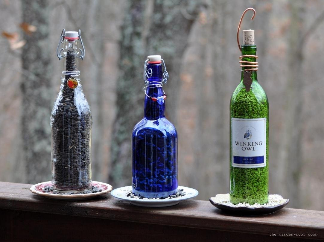26 Fabulous Glass Bottle Vase Runner Set 2024 free download glass bottle vase runner set of inspiring wine bottle crafts shared by creative diy enthusiasts pertaining to diy wine bottle bird feeders