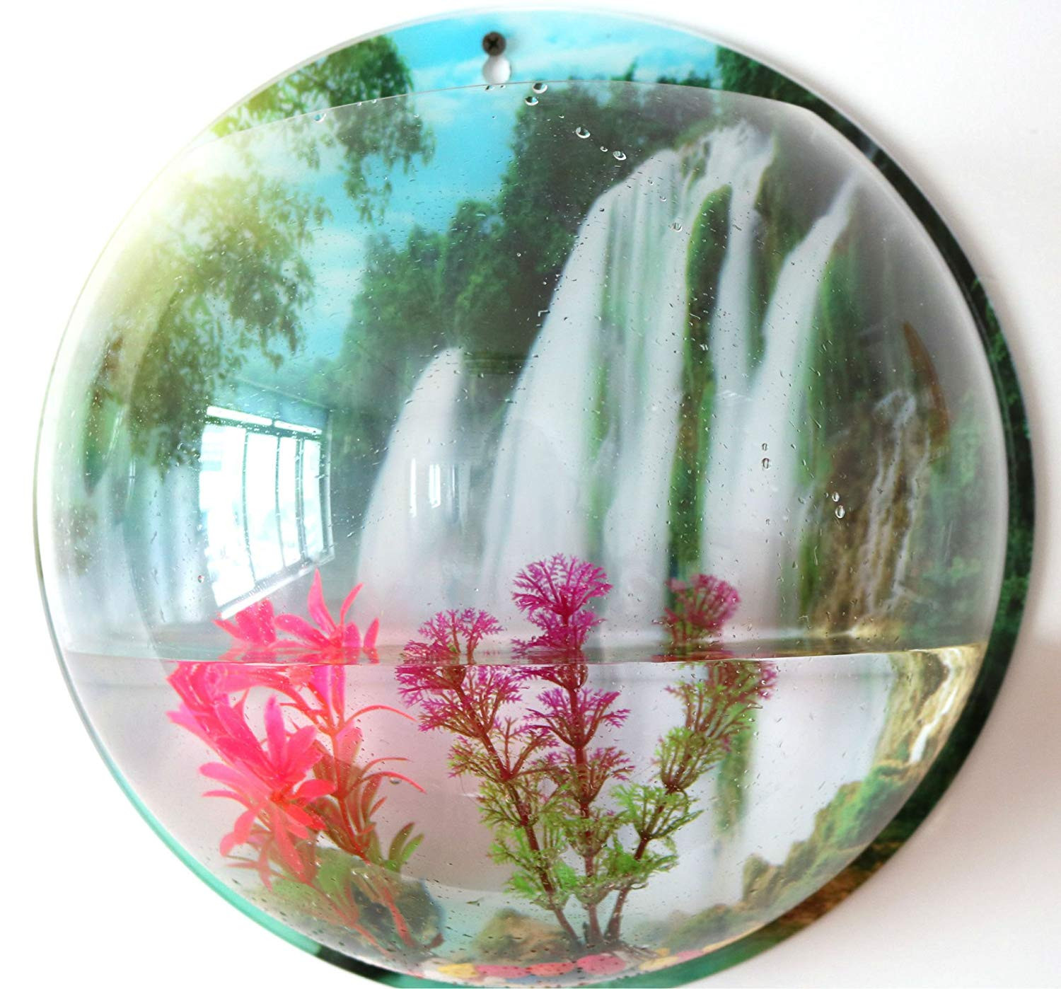 24 Lovable Glass Bubble Fish Bowl Vase 2024 free download glass bubble fish bowl vase of amazon com waterfall creative acrylic hanging wall mount fish tank intended for amazon com waterfall creative acrylic hanging wall mount fish tank bowl vase aq
