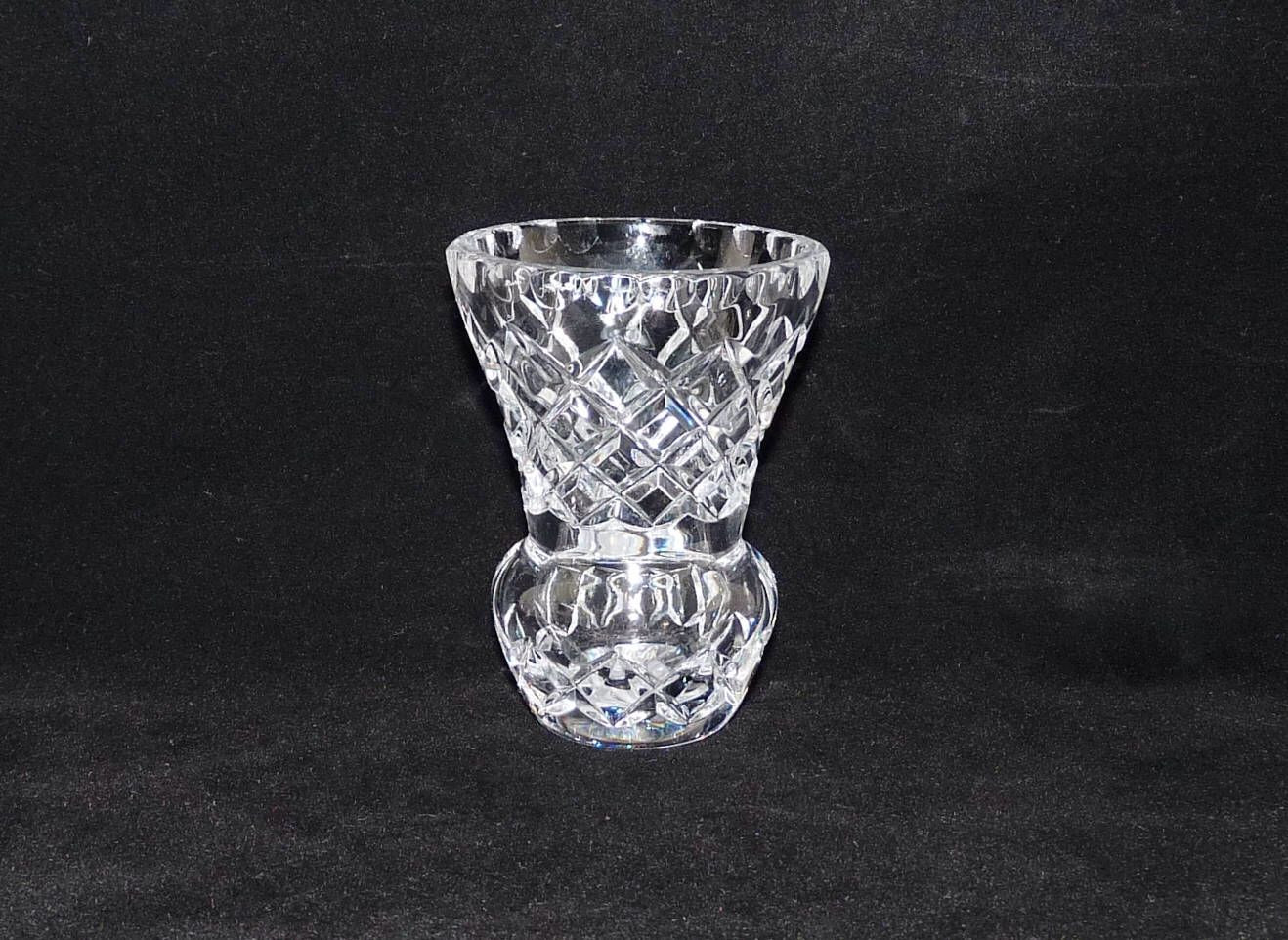 15 Best Glass Cross Vase 2024 free download glass cross vase of small glass vase criss cross pattern waisted thumb print rim regarding excited to share the latest addition to my etsy shop small glass vase
