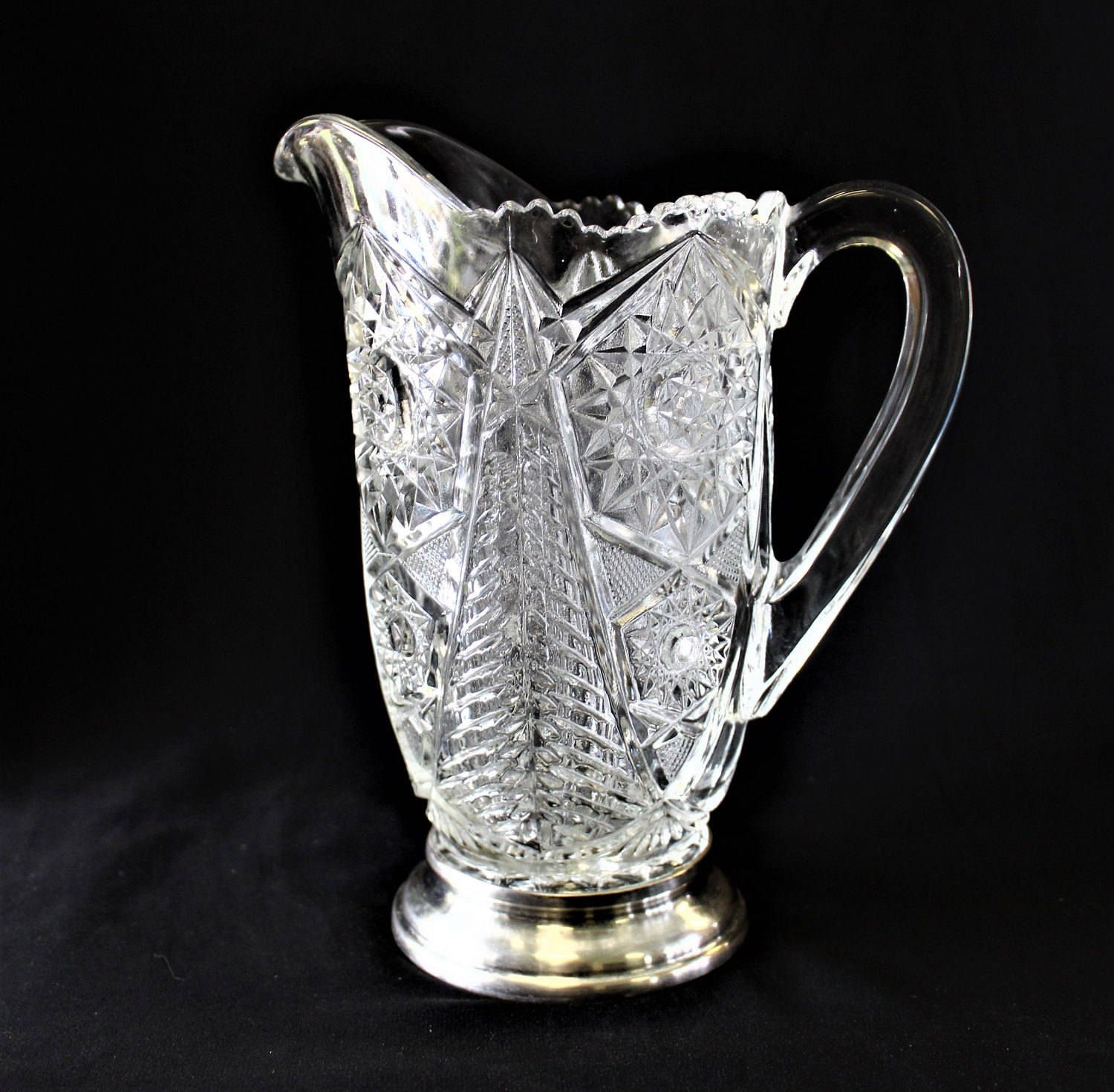 22 Awesome Glass Pedestal Bowl Vase 2023 free download glass pedestal bowl vase of details about cambridge glass amber melon ivy bowl ball va regarding antique rare eapg mckee valtec prescut star arch 1913 pressed glass 9 inch silver plated