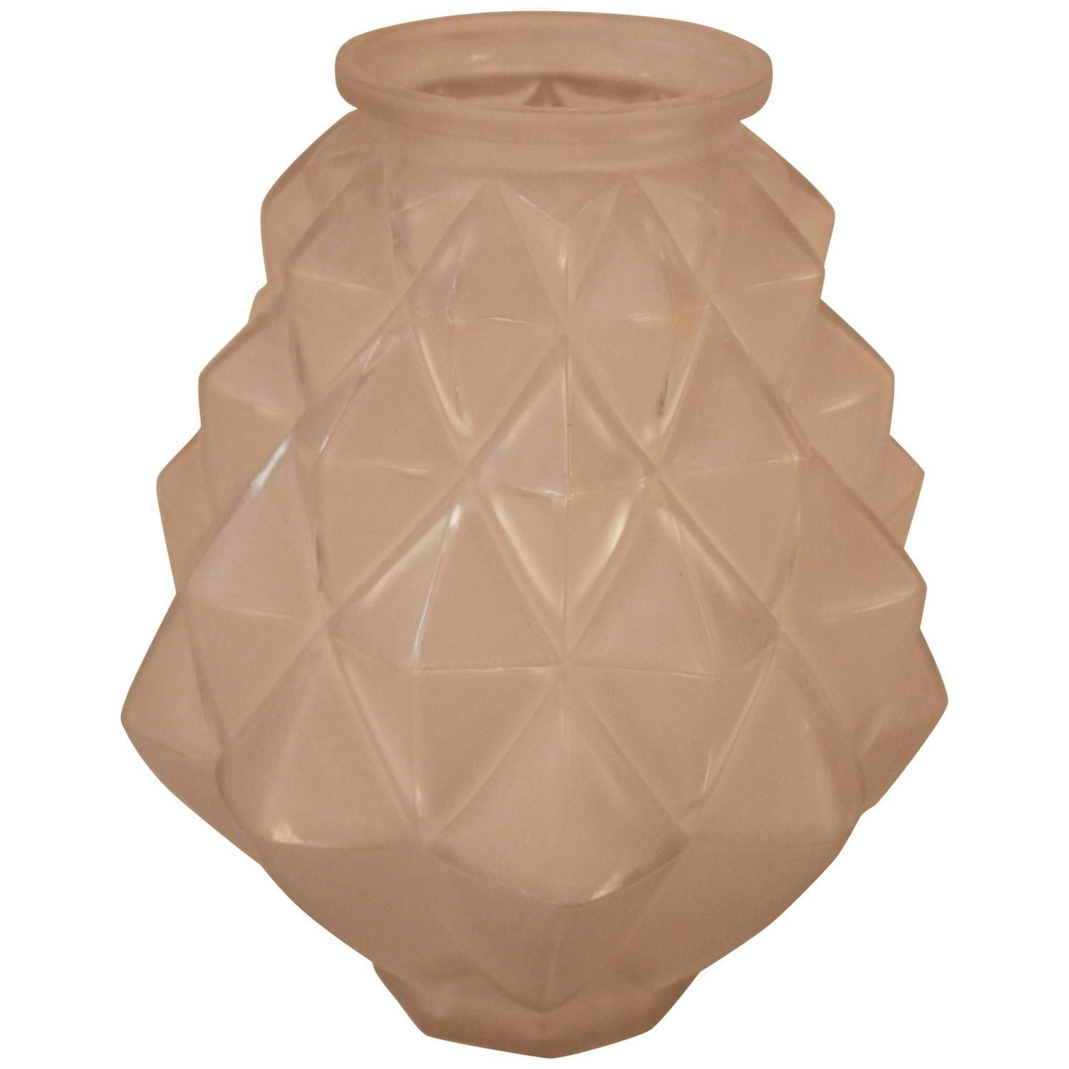 glass urn vase of french art deco crystal vase by genet michon crystal vase for 1100 french art deco crystal vase by genet