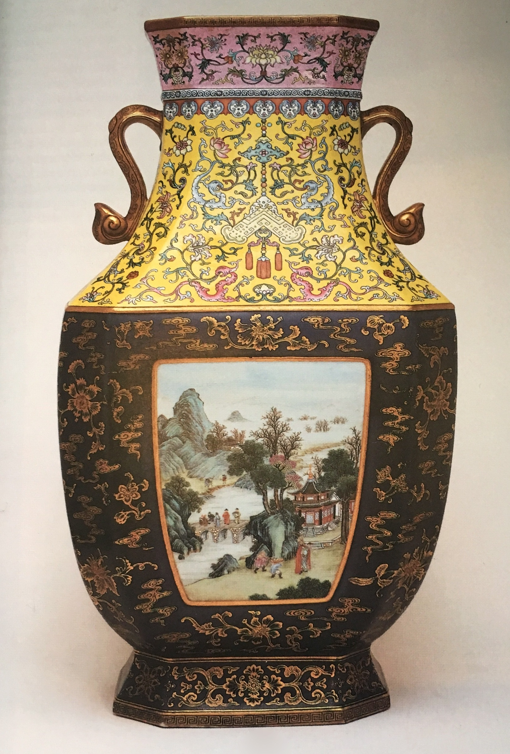 20 Stylish Glazed Pottery Vases 2024 free download glazed pottery vases of an extremely fine facetted famille rose vase qianlong 1736 1795 with an extremely fine facetted famille rose vase