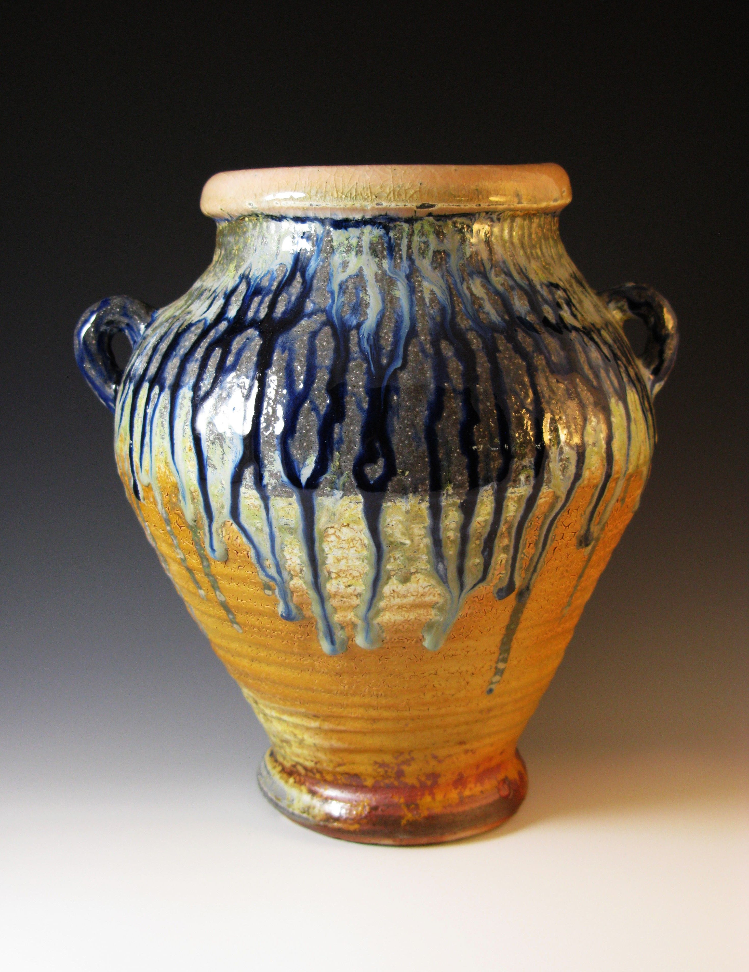 20 Stylish Glazed Pottery Vases 2024 free download glazed pottery vases of melvin north vase 2011 mustard yellow slip with cobalt ash glaze with melvin north vase 2011 mustard yellow slip with cobalt ash glaze soda fired