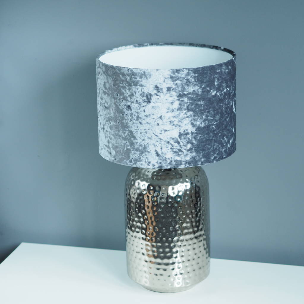 21 Amazing Gold Crushed Glass Vase Filler 2024 free download gold crushed glass vase filler of steel grey crushed velvet lampshade by quirk notonthehighstreet com pertaining to steel grey crushed velvet lampshade