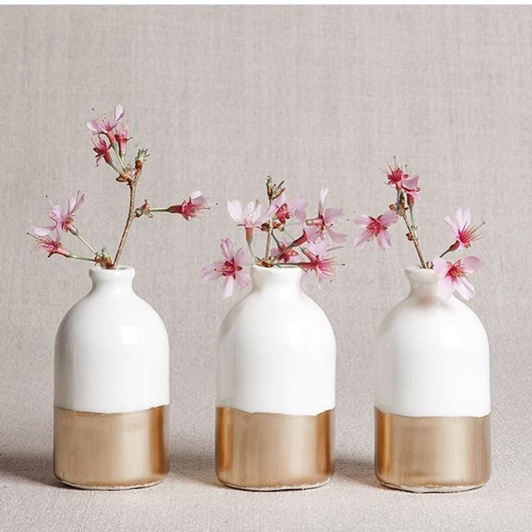 10 Fantastic Gold Dipped Vase 2022 free download gold dipped vase of pin by mikaela aviva on bedroom pinterest bedrooms with these small bud vases have been glazed with a glossy clear glaze to allow the pr