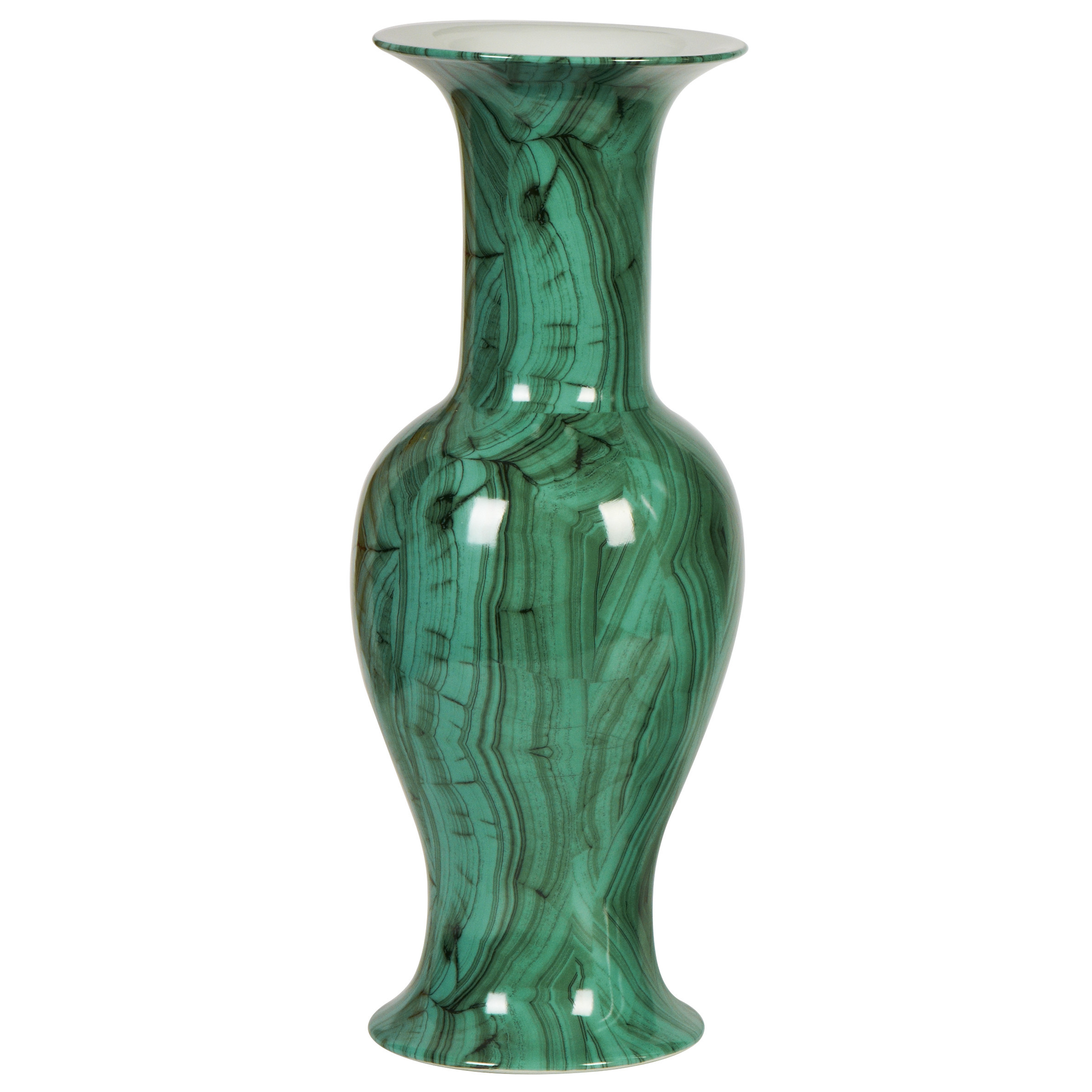 16 Famous Green Glass Bottle Vase 2022 free download green glass bottle vase of forest green baluster porcelain vase vases inside forest green baluster porcelain vase at belleandjune com vases