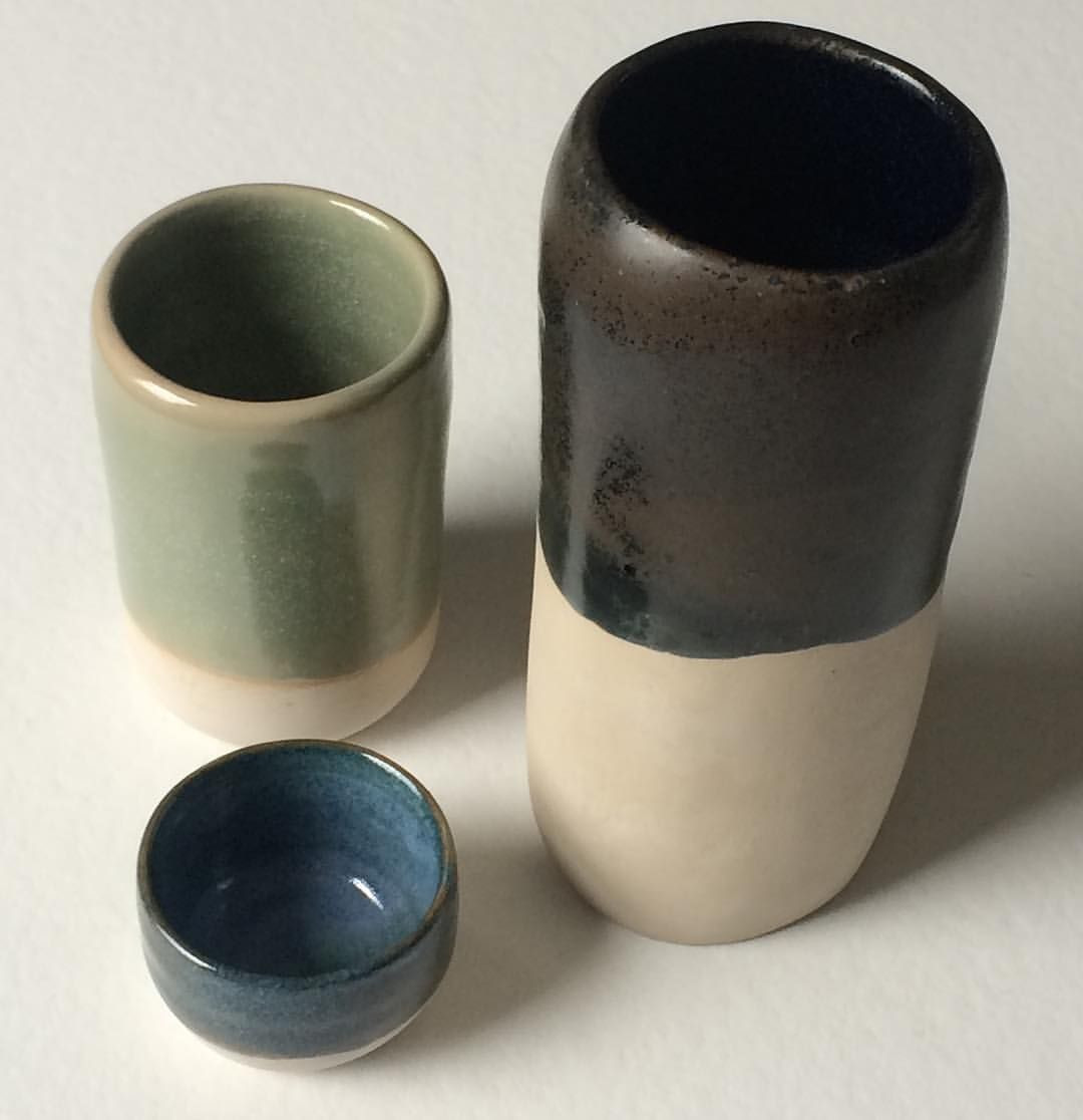 grey vase set of the newest additions to my handmade cylinder collection handmade with regard to the newest additions to my handmade cylinder collection handmade ceramics cylinder colours vases pots decoration throw