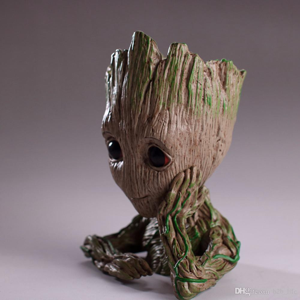30 Stylish Groot Mini Vase 2024 free download groot mini vase of guardians of the galaxy avengers groot flowerpot action figures home in high copy