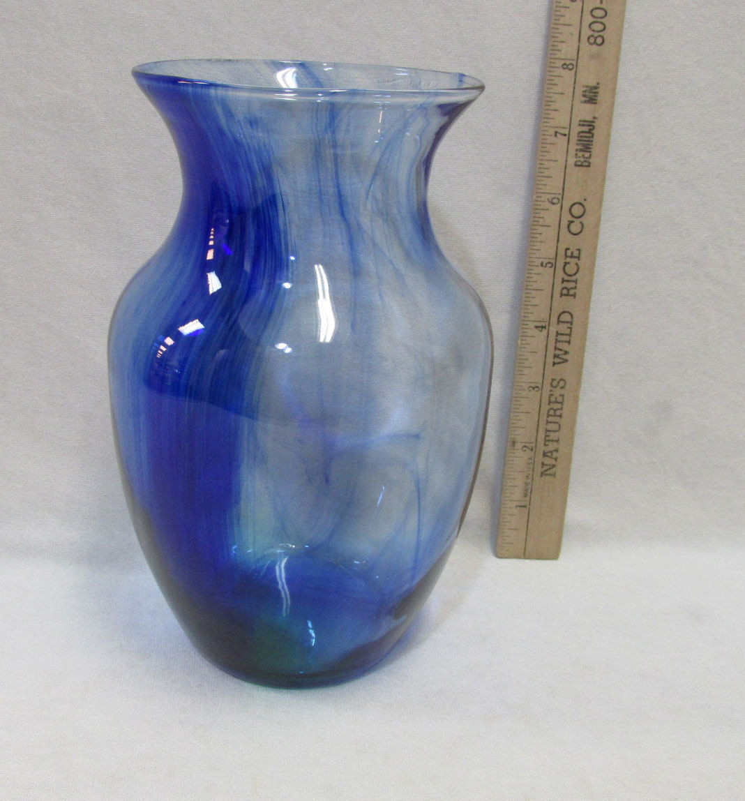 22 Perfect Handblown Glass Vase 2024 free download handblown glass vase of cobalt blue vase hand blown glass floral and similar items pertaining to cobalt blue vase hand blown glass floral flowers swirling swirl clear design