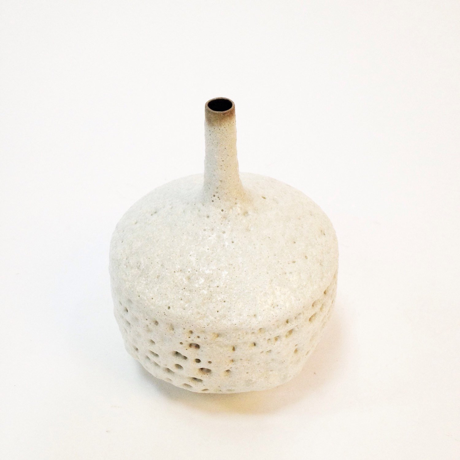 Handmade Ceramic Vases for Sale Of Made to order Crater Vase In White Lava Glaze by Sarapaloma Etsy with Dzoom