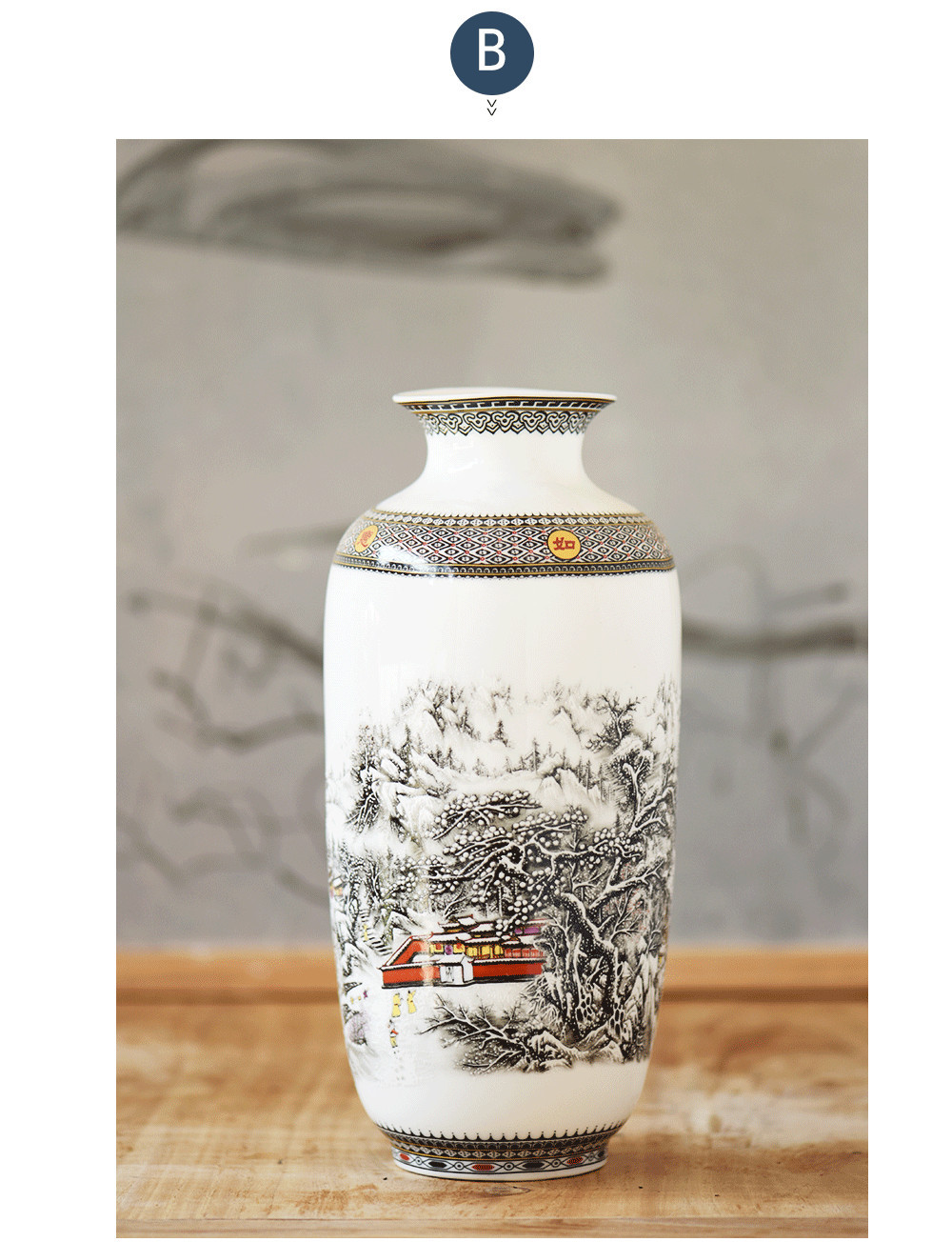 18 attractive Handmade Ceramic Vases for Sale 2024 free download handmade ceramic vases for sale of new chinese style classical porcelain flower vase home decoration pertaining to wooden base is not included