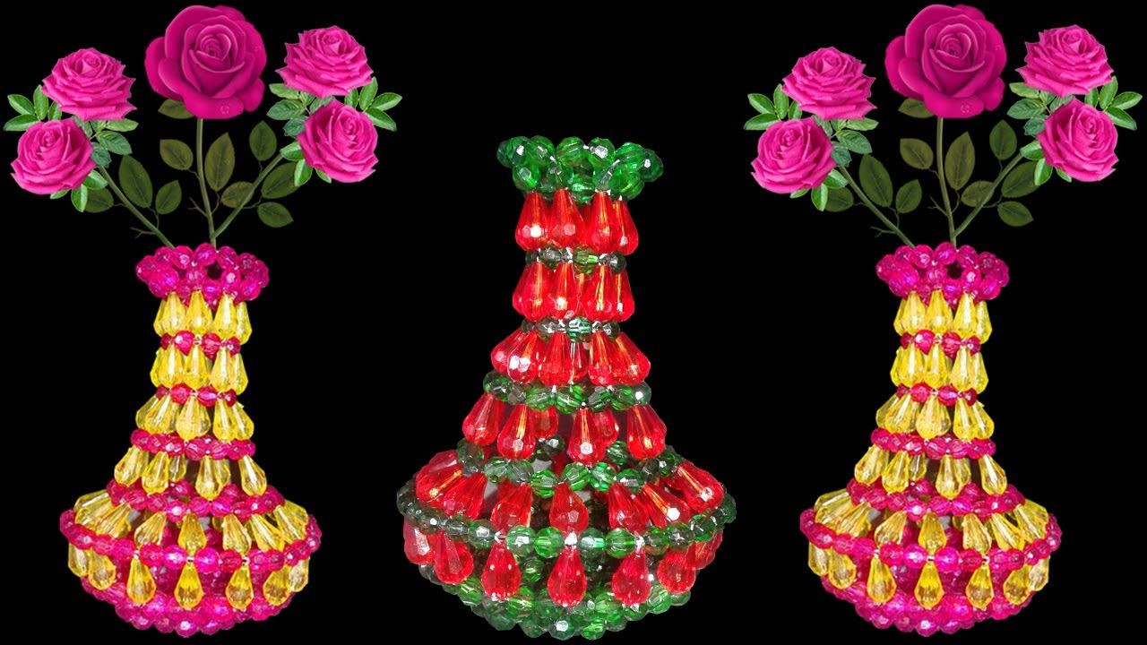 18 Ideal Handmade Wall Hanging Vase 2024 free download handmade wall hanging vase of diy flower vase how to make flower vase at home beaded flower throughout diy flower vase how to make flower vase at home beaded flower vase