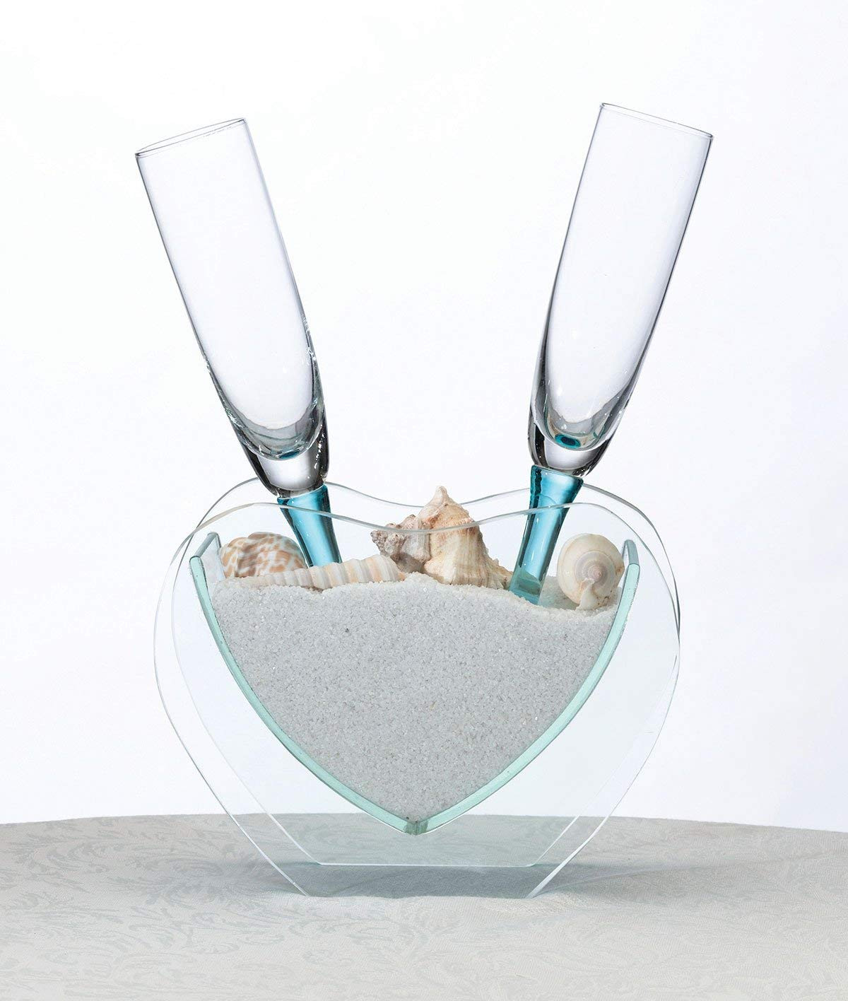 19 Lovely Heart Shaped Glass Vase 2024 free download heart shaped glass vase of amazon com lillian rose coastal beach glasses with heart vase and regarding amazon com lillian rose coastal beach glasses with heart vase and sand champagne glasse