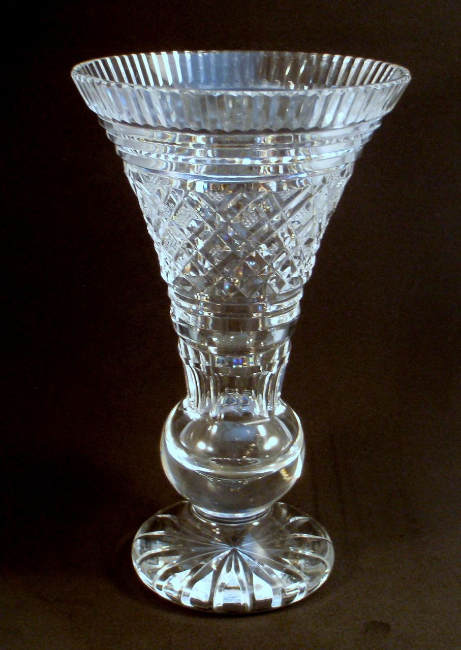13 Popular Heavy Cut Glass Vase 2024 free download heavy cut glass vase of waterford crystal signed trumpet vase waterford crystal within waterford crystal signed trumpet vase