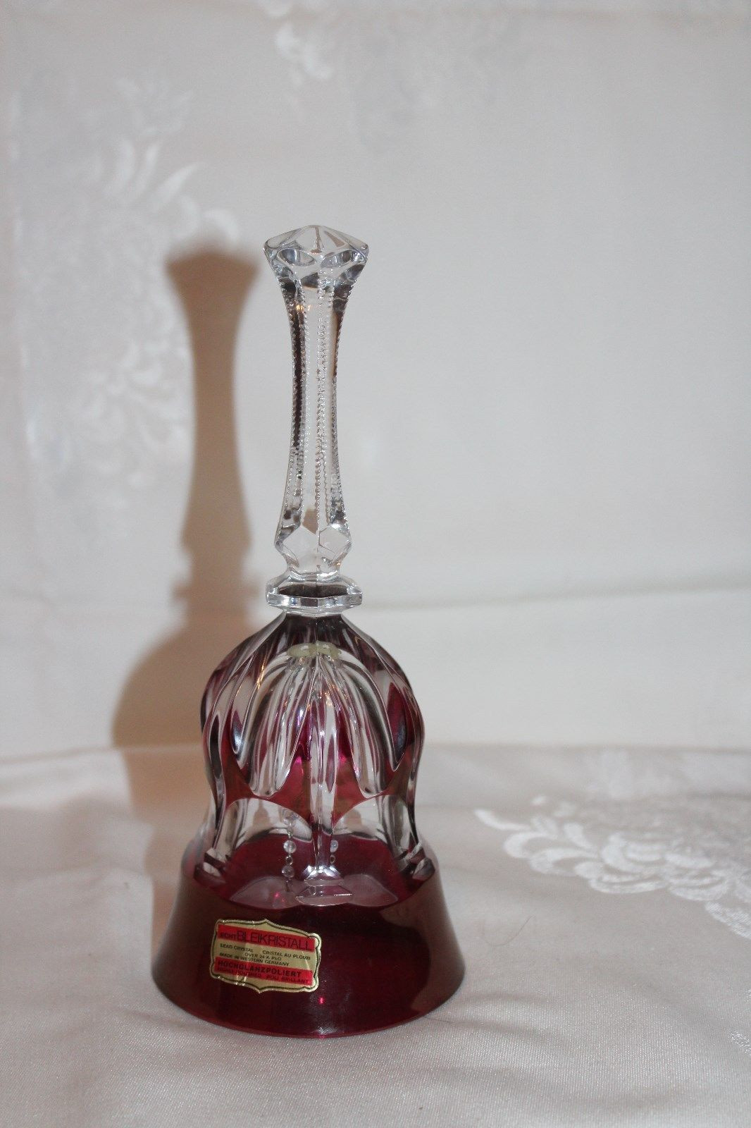 30 Recommended Hofbauer Red Bird Crystal Vase 2024 free download hofbauer red bird crystal vase of bleikristall lead crystal bell 24 ruby red hand cut to clear vtg within bleikristall lead crystal bell 24 ruby red hand cut to clear vtg west germany 1 of 1