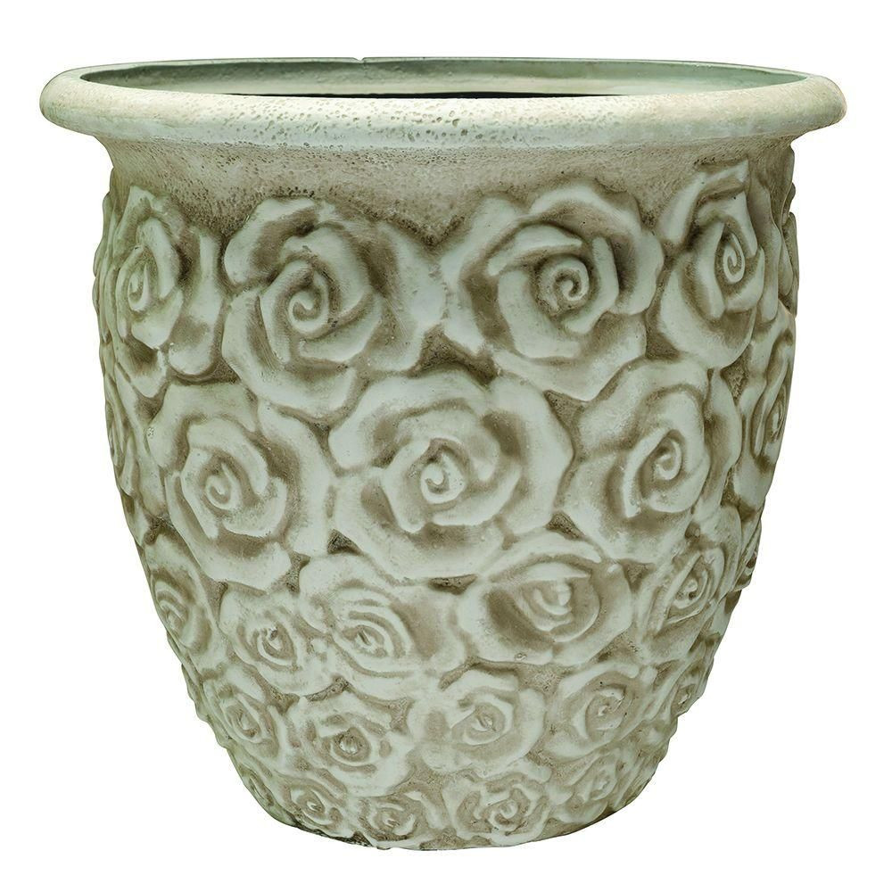 17 Trendy Home Depot Outdoor Vases 2024 free download home depot outdoor vases of southern patio 13 in w x 11 7 in h white ceramix rosa vase hdp intended for southern patio 11 in h white ceramix stonecast rosa the home depot
