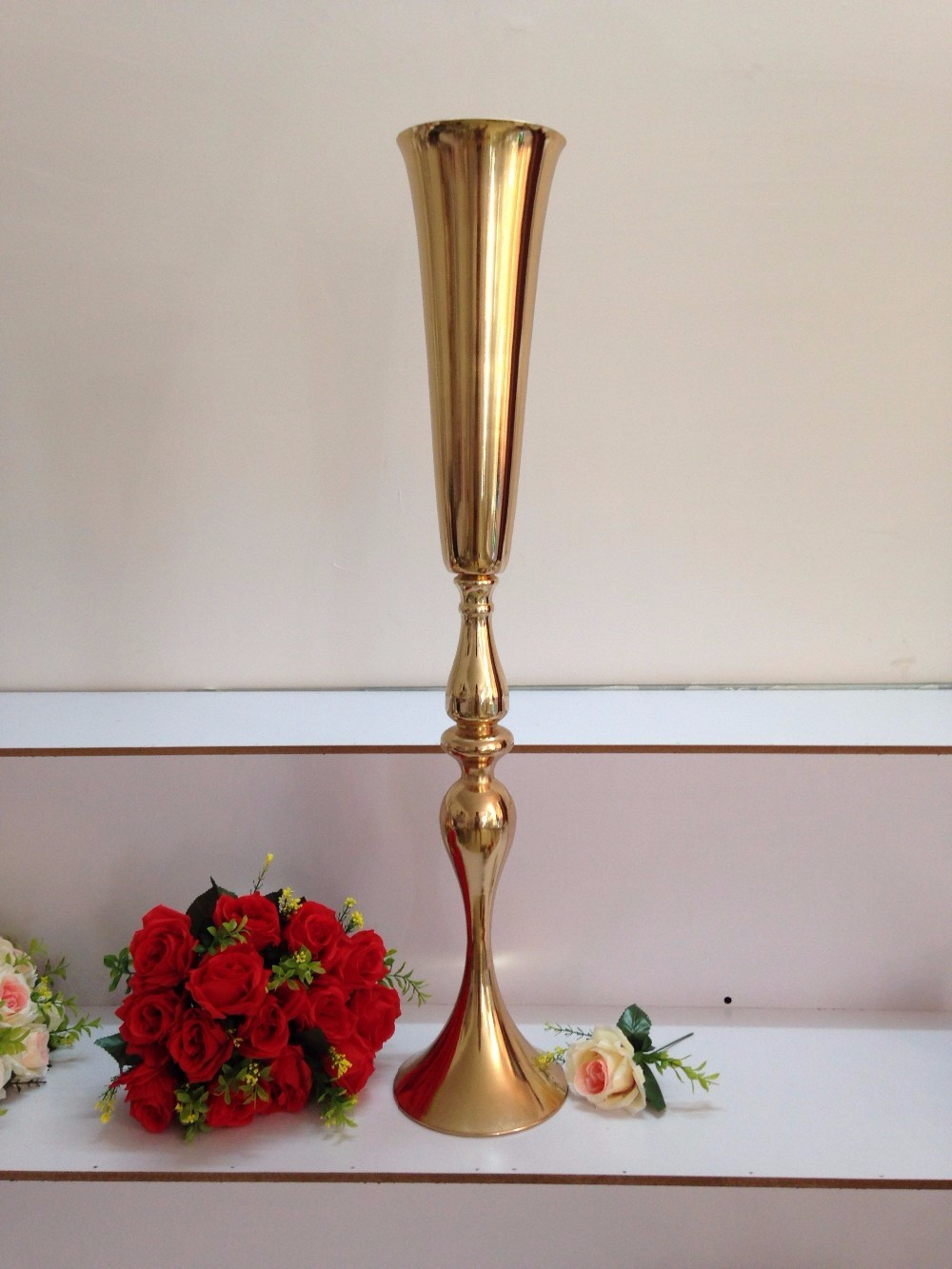 26 Great Home Goods Tall Vases 2024 free download home goods tall vases of aliexpress com buy gold table centerpiece wedding flower vase with more products