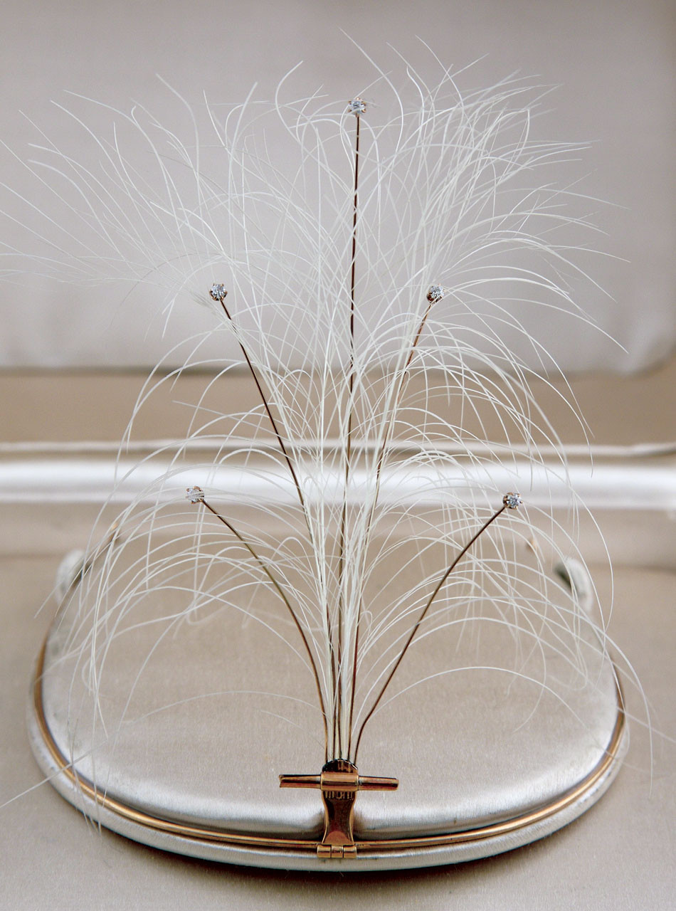 11 Elegant Horsehair Wedding Vase 2024 free download horsehair wedding vase of the newsstand ornament magazine in aigrette hair ornament from a snowy or great egret of egret feathers gold
