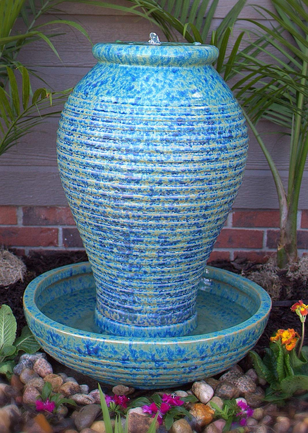 25 Amazing How to Make A Vase Water Fountain 2024 free download how to make a vase water fountain of amazon com outdoor led lighted ceramic fountain blue garden for amazon com outdoor led lighted ceramic fountain blue garden outdoor