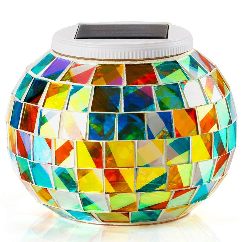 how to repair cracked glass vase of solar table lights for outdoor indoor decorations color changing inside solar table lights for outdoor indoor decorations color changing mosaic solar powered glass ball led lights ideal gifts 5 12 inch in diameter