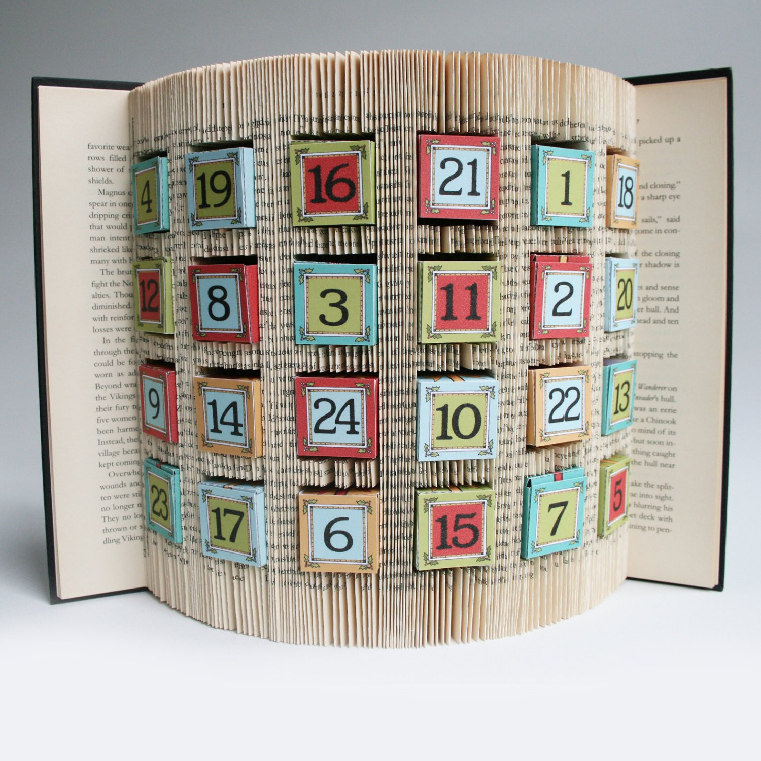 hull art usa vase of book folding pattern cuts advent calendar free printable etsy within dzoom