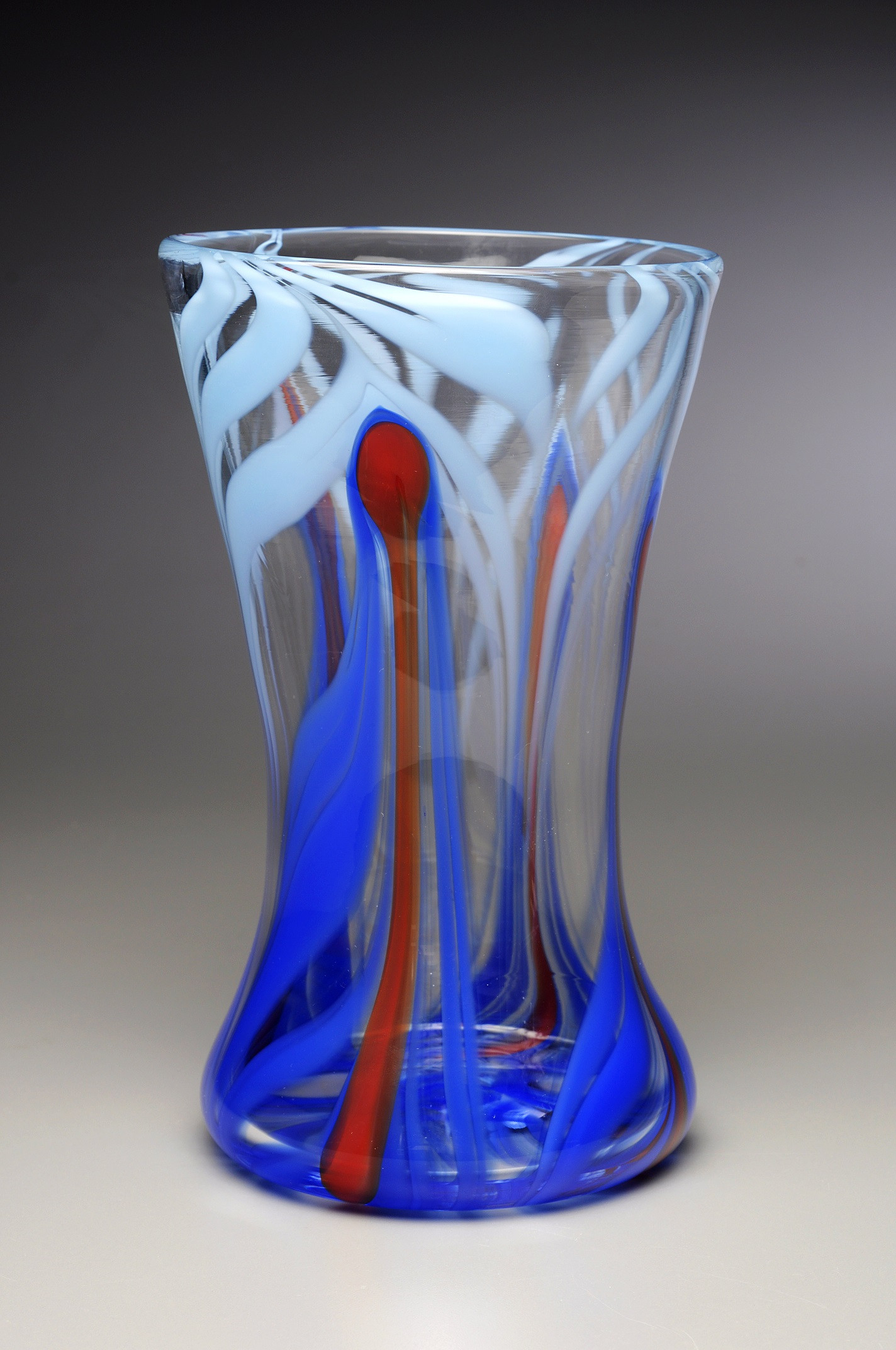 hull art usa vase of cac submissions creative arts workshop in flared vase glass 7″ x 7″