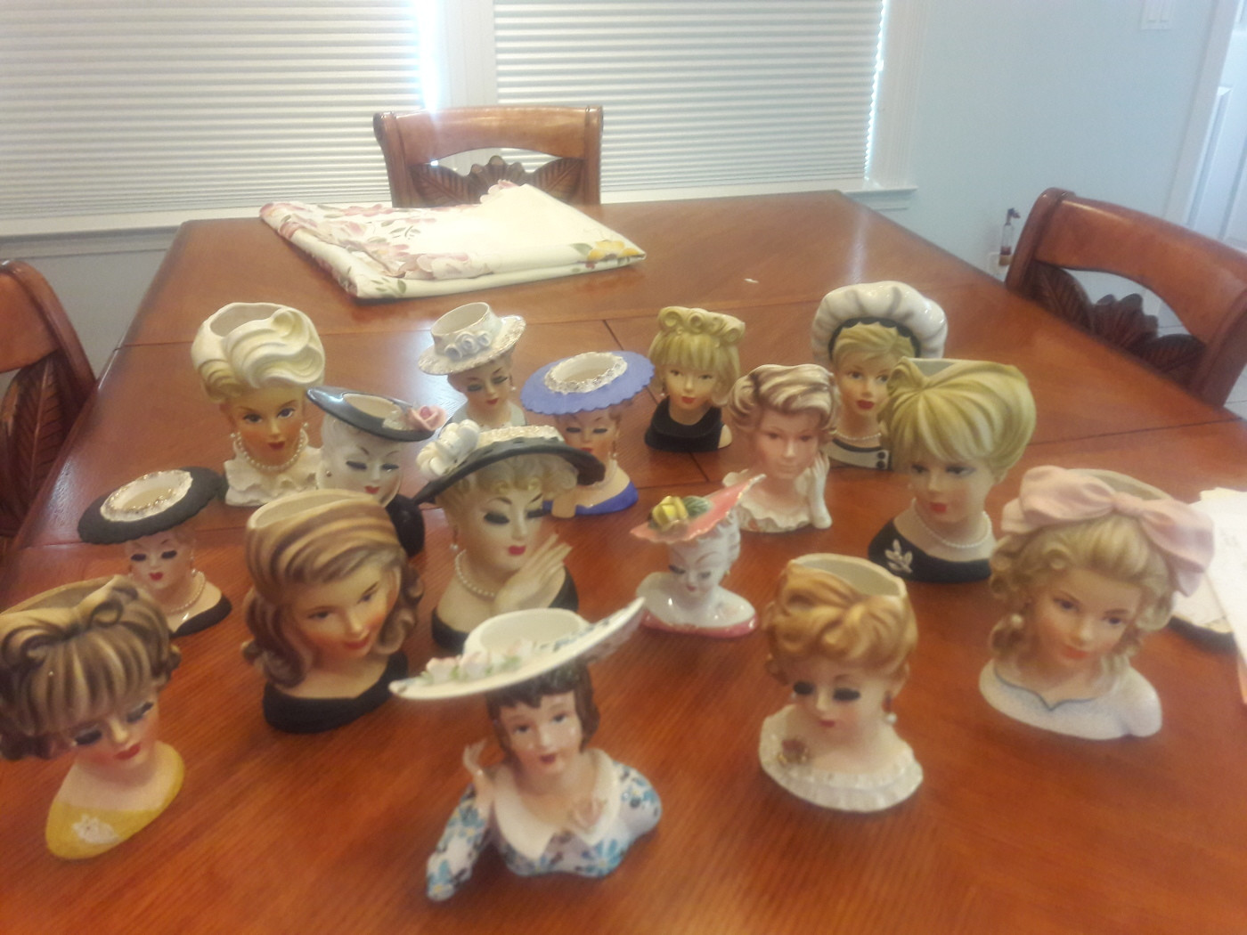 18 Great Identifying Lady Head Vases 2024 free download identifying lady head vases of lovely ladies vintage head vases i antique online throughout i have 26 head vases here are the pics please make an offer if youd like them all offers are consi