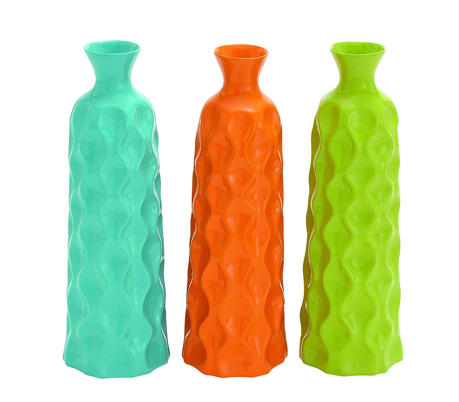 24 Wonderful Imax Agatha Ceramic Vases Set Of 3 2024 free download imax agatha ceramic vases set of 3 of amazon com benzara ceramic vase 3 bright multi color home kitchen within 716xbftrssl sl1500