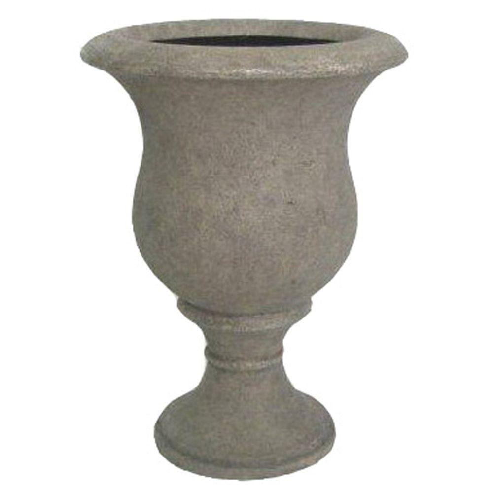Italian Hand Painted Vases Of 21 25 In H Granite Stone Classic Urn Pf6340cpg the Home Depot Pertaining to 21 25 In H Granite Stone Classic Urn