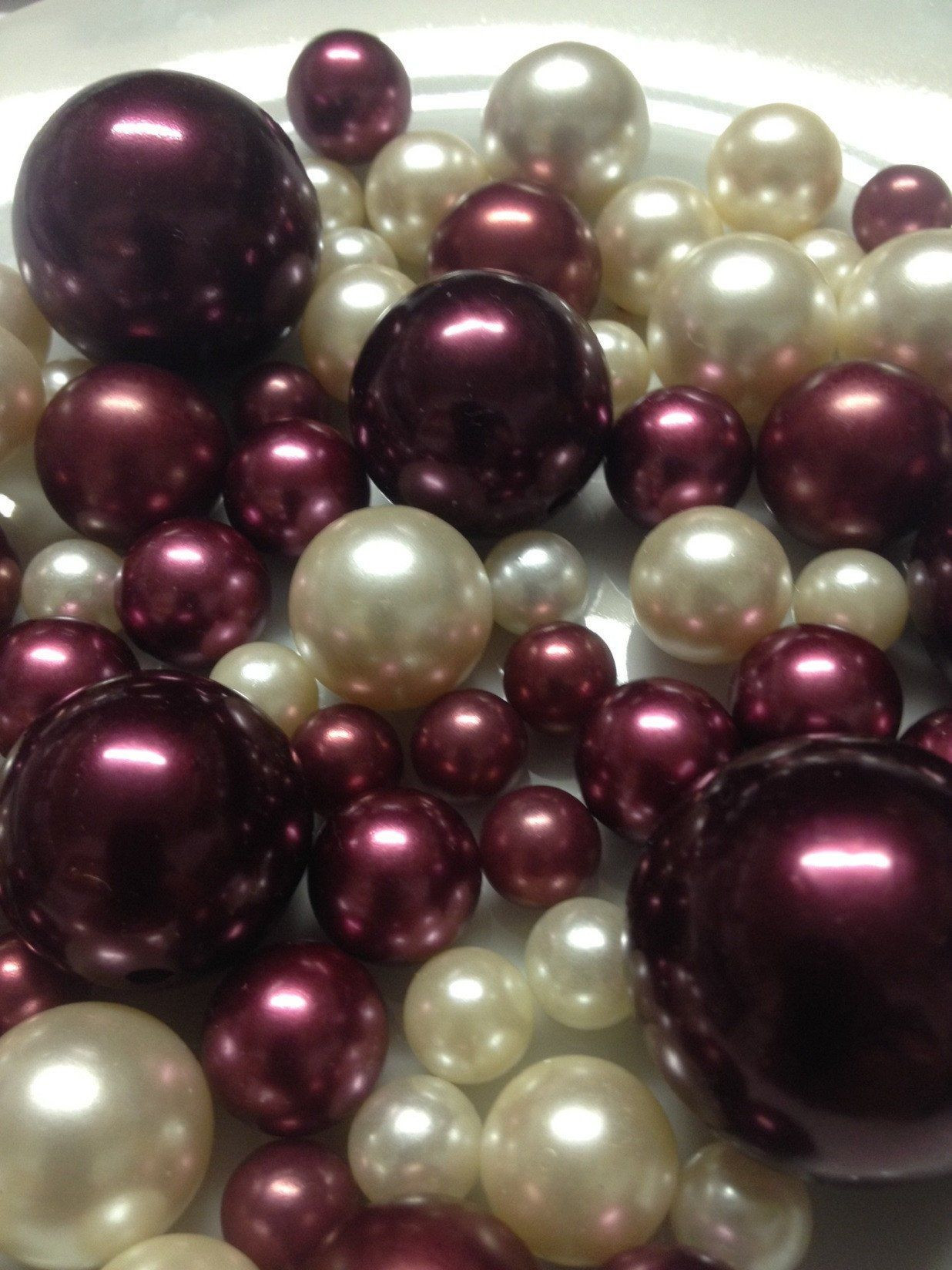 ivory pearl vase fillers of burgundy and ivory pearls vase filler pearls pearl table scatters for burgundy and ivory pearls vase filler pearls pearl table scatters diy floating pearl