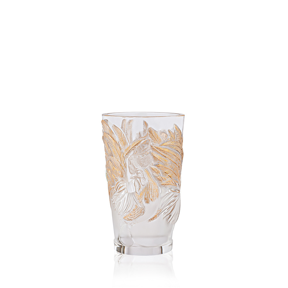 11 Unique Lalique Bacchantes Vase Large 2022 free download lalique bacchantes vase large of rooster vase limited edition 888 pieces clear crystal and gold for rooster vase limited edition 888 pieces clear crystal and gold stamped