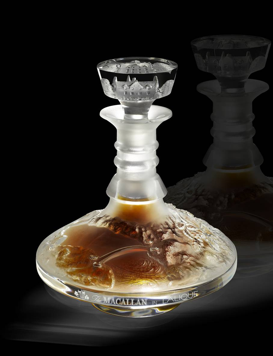 lalique tulip vase of jasons scotch whisky reviews the macallan and lalique join forces in the macallan and lalique join forces to do good