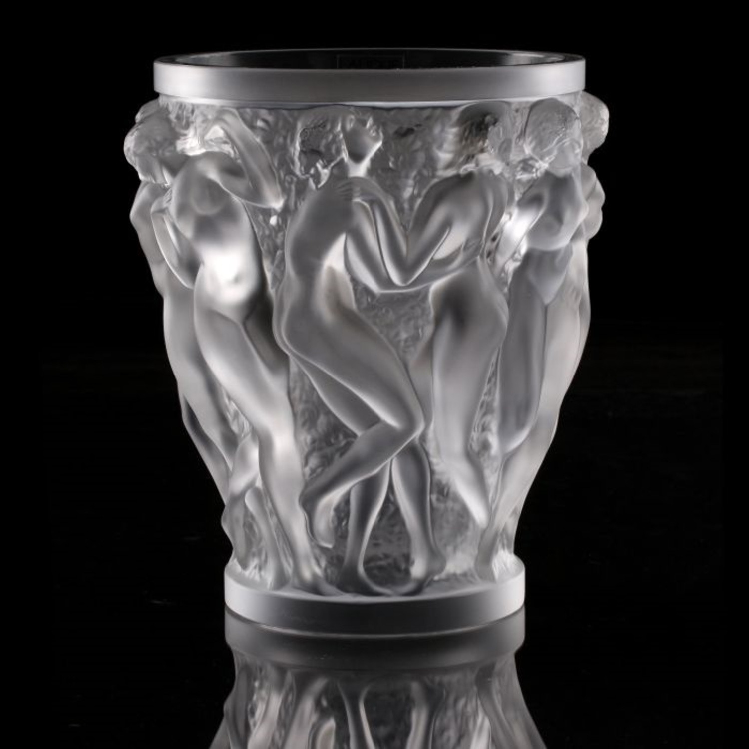Lalique Vase Bacchantes Of Large Collections Of Lalique Modern Furniture and Cloisonna Throughout Large Collections Of Lalique Modern Furniture and Cloisonna Featured In Grays Auctioneers Artwire Press Release From Artfixdaily Com