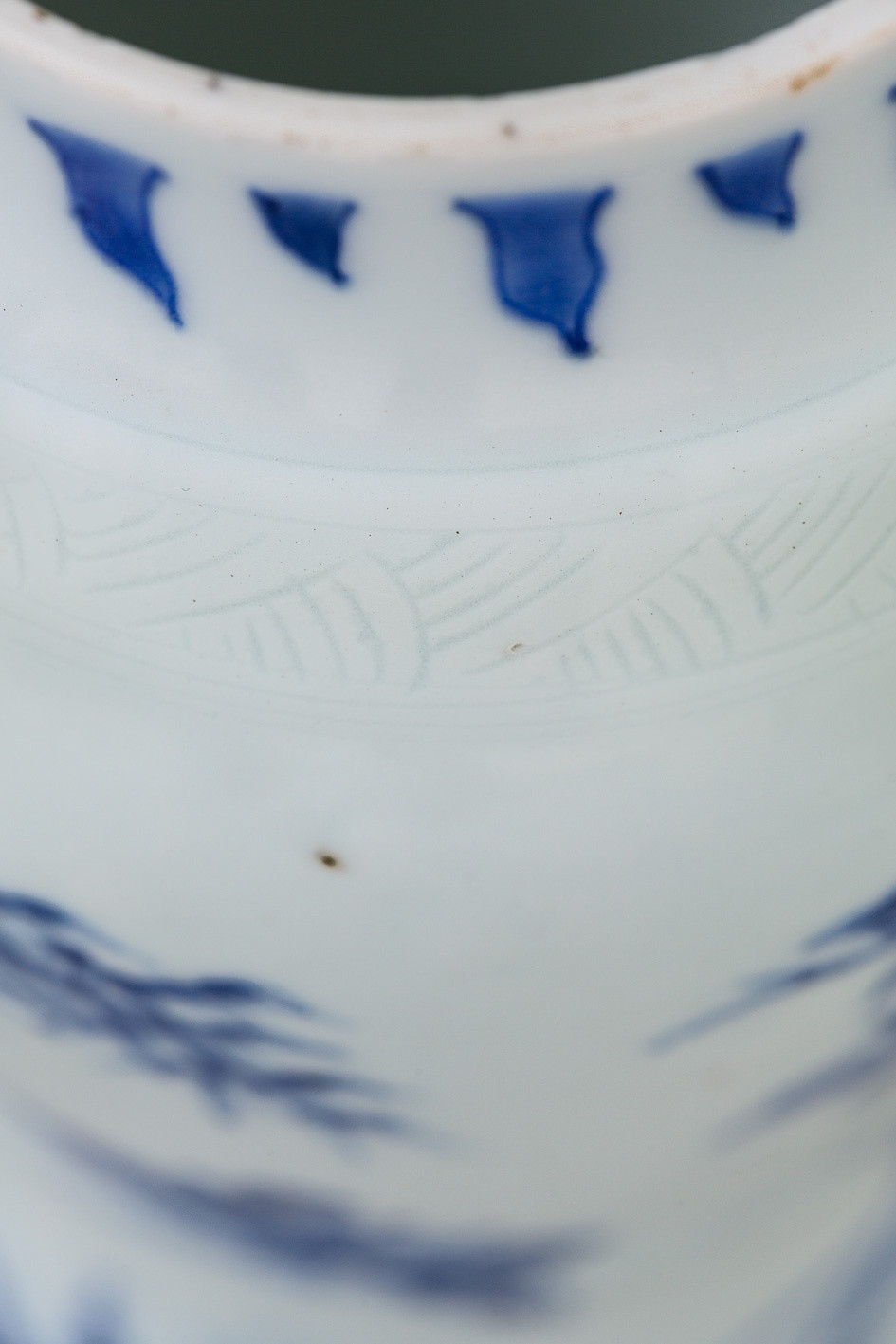 large asian vase of a chinese transitional blue and white vase shunzhi 1644 1661 pertaining to a chinese transitional blue and white vase