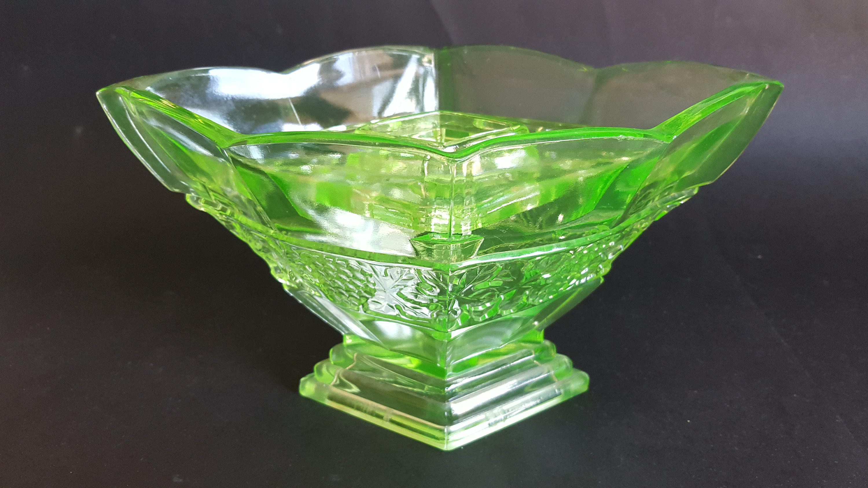 26 Great Large Brandy Snifter Vase 2024 free download large brandy snifter vase of beautiful art deco uranium green polished glass bernsdorf etsy with regard to image 0 image 1