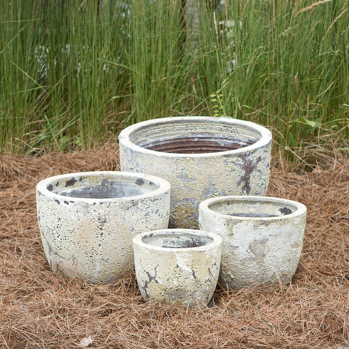 23 Popular Large Garden Vases 2024 free download large garden vases of barnacle low egg pot wares pinterest planters garden and outdoor throughout a fantastic addition to your garden each of these weathered planters features a distinct mar