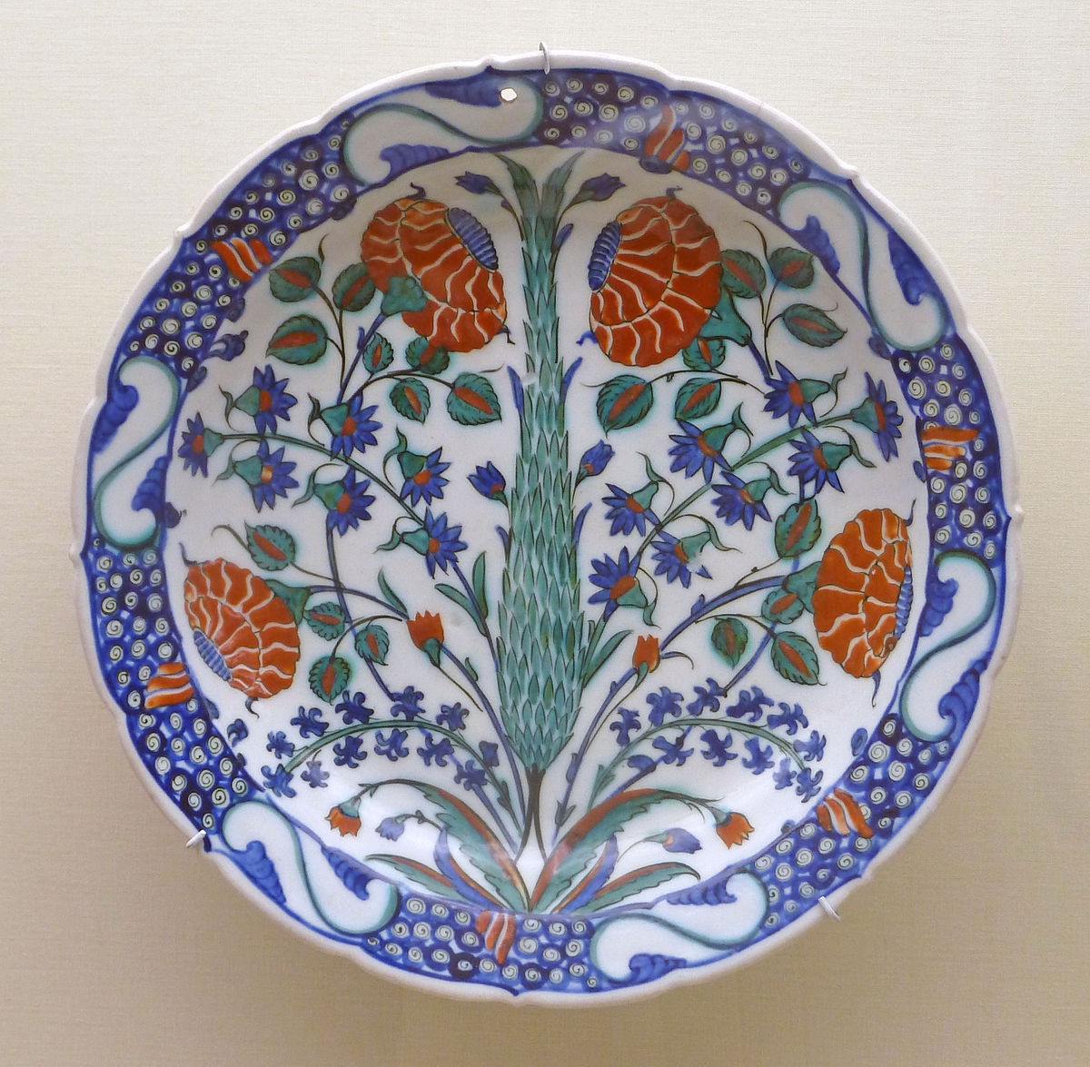 19 attractive Large Italian Ceramic Vases 2024 free download large italian ceramic vases of iznik pottery wikipedia within 1200px cypress tree decorated ottoman pottery p1000591 jpg
